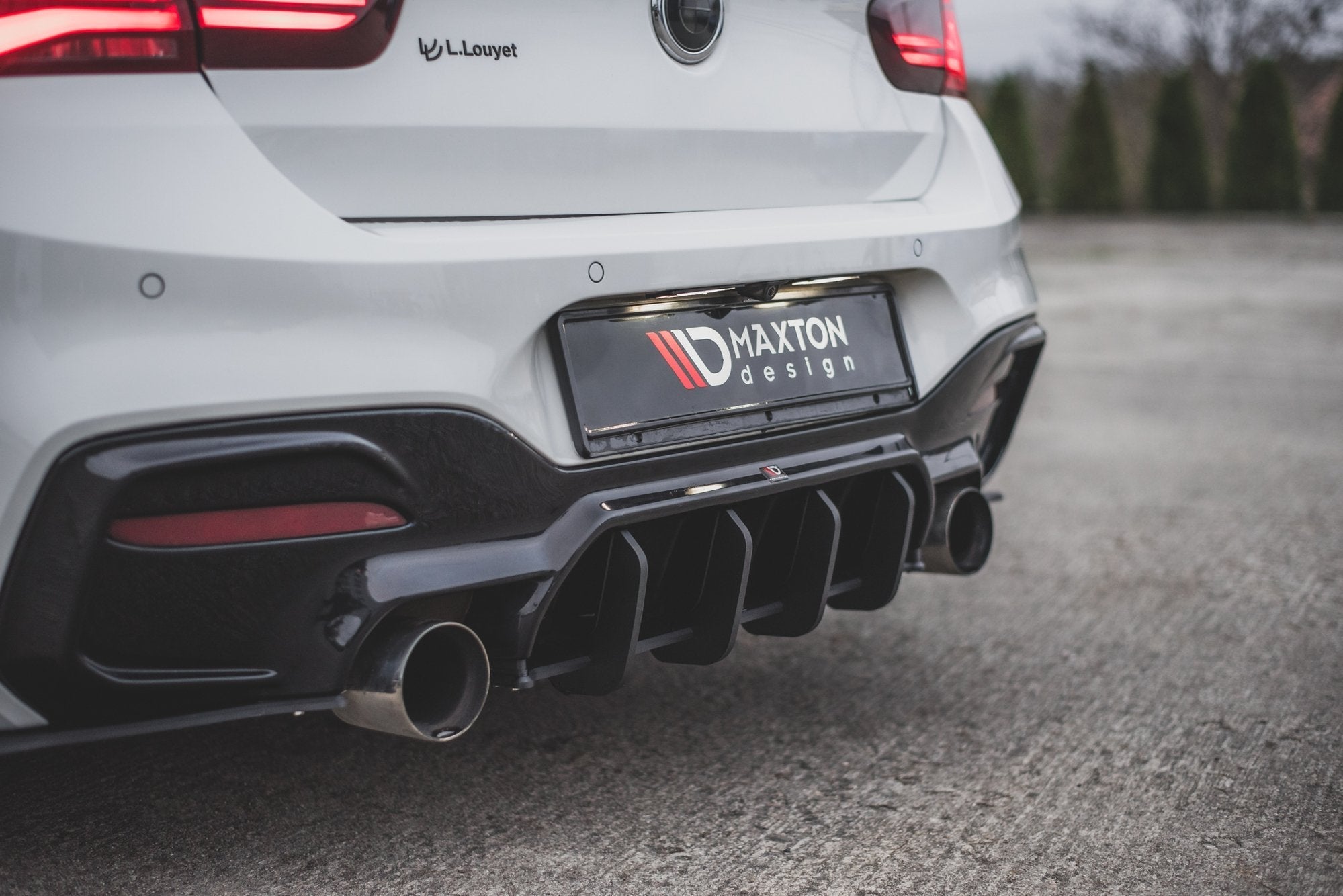 Maxton Design - Street Pro Heckschürze Diffusor V.4 für BMW M140i - Aerowerk.