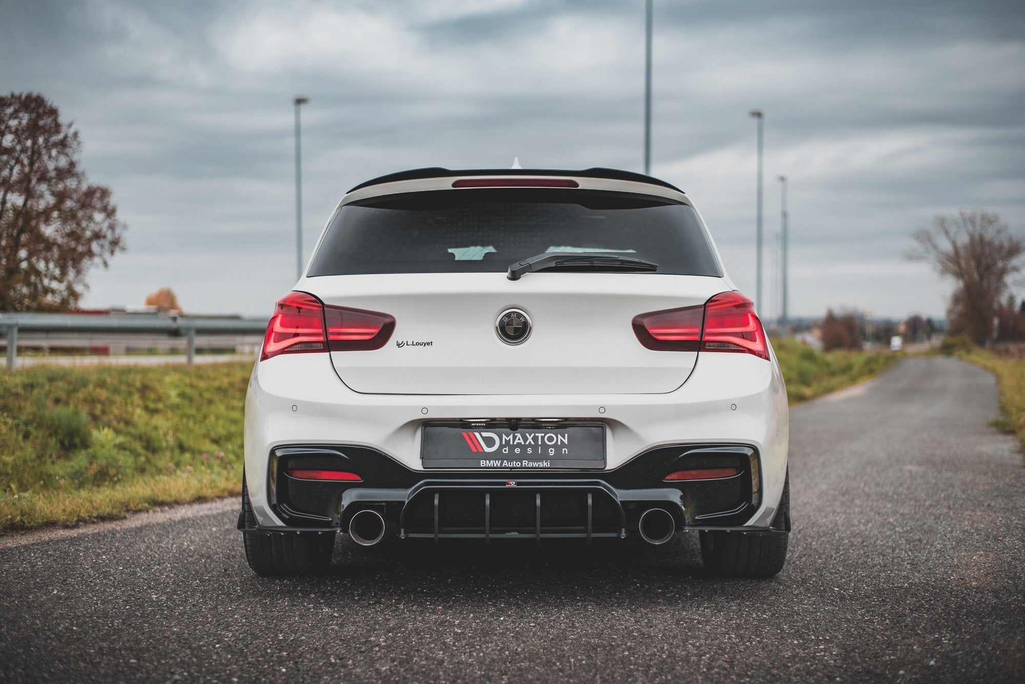 Maxton Design - Street Pro Heckschürze Diffusor V.4 für BMW M140i - Aerowerk.