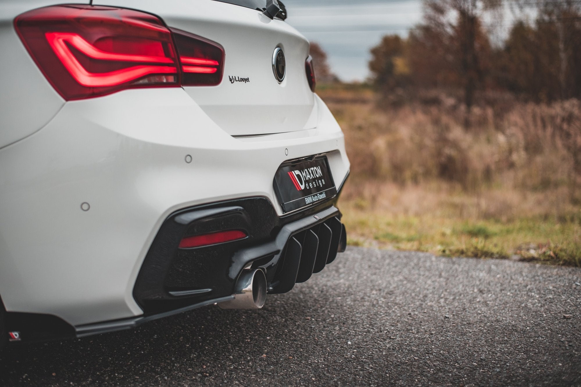Maxton Design - Street Pro Heckschürze Diffusor V.4 für BMW M140i - Aerowerk.