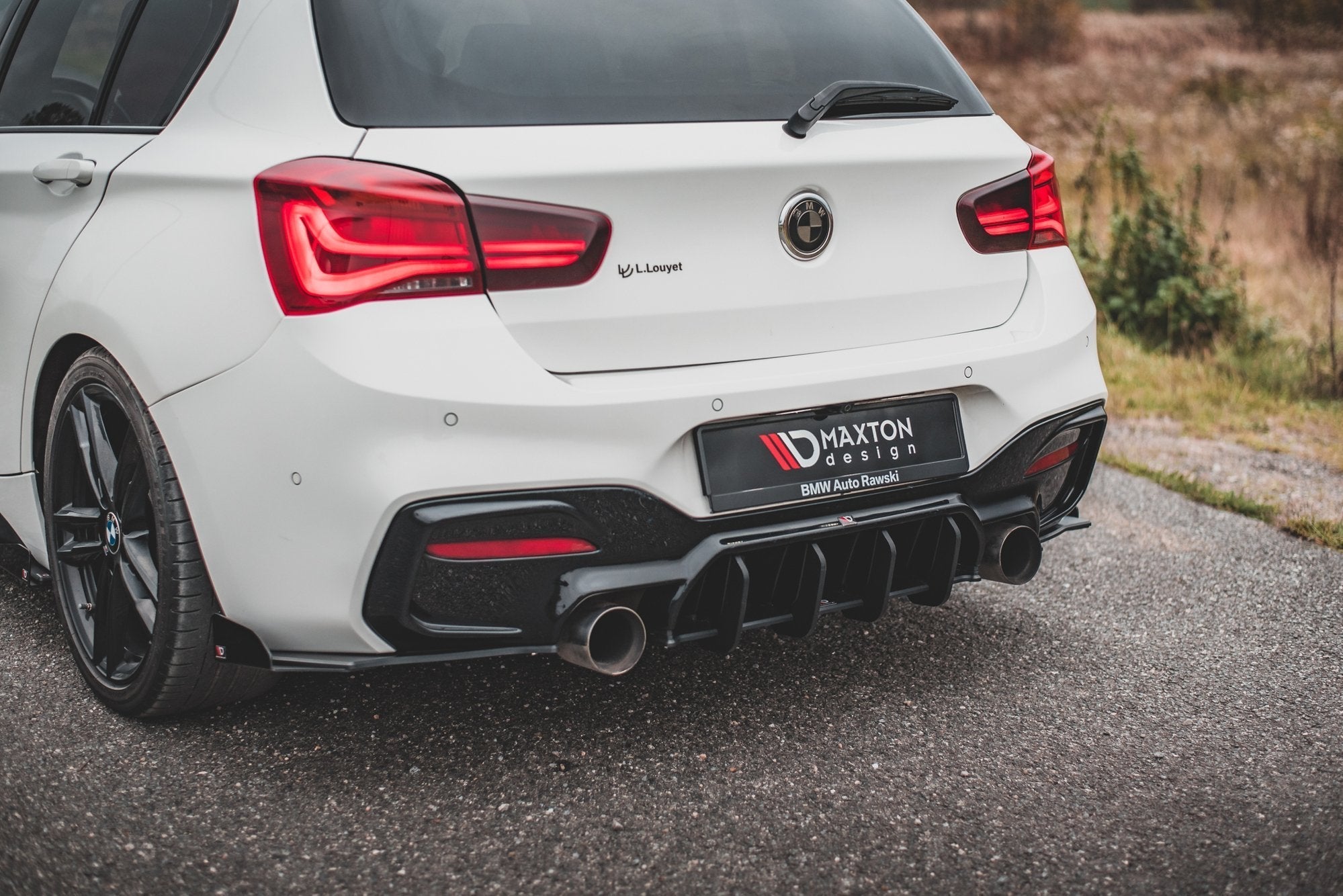 Maxton Design - Street Pro Heckschürze Diffusor V.4 für BMW M140i - Aerowerk.