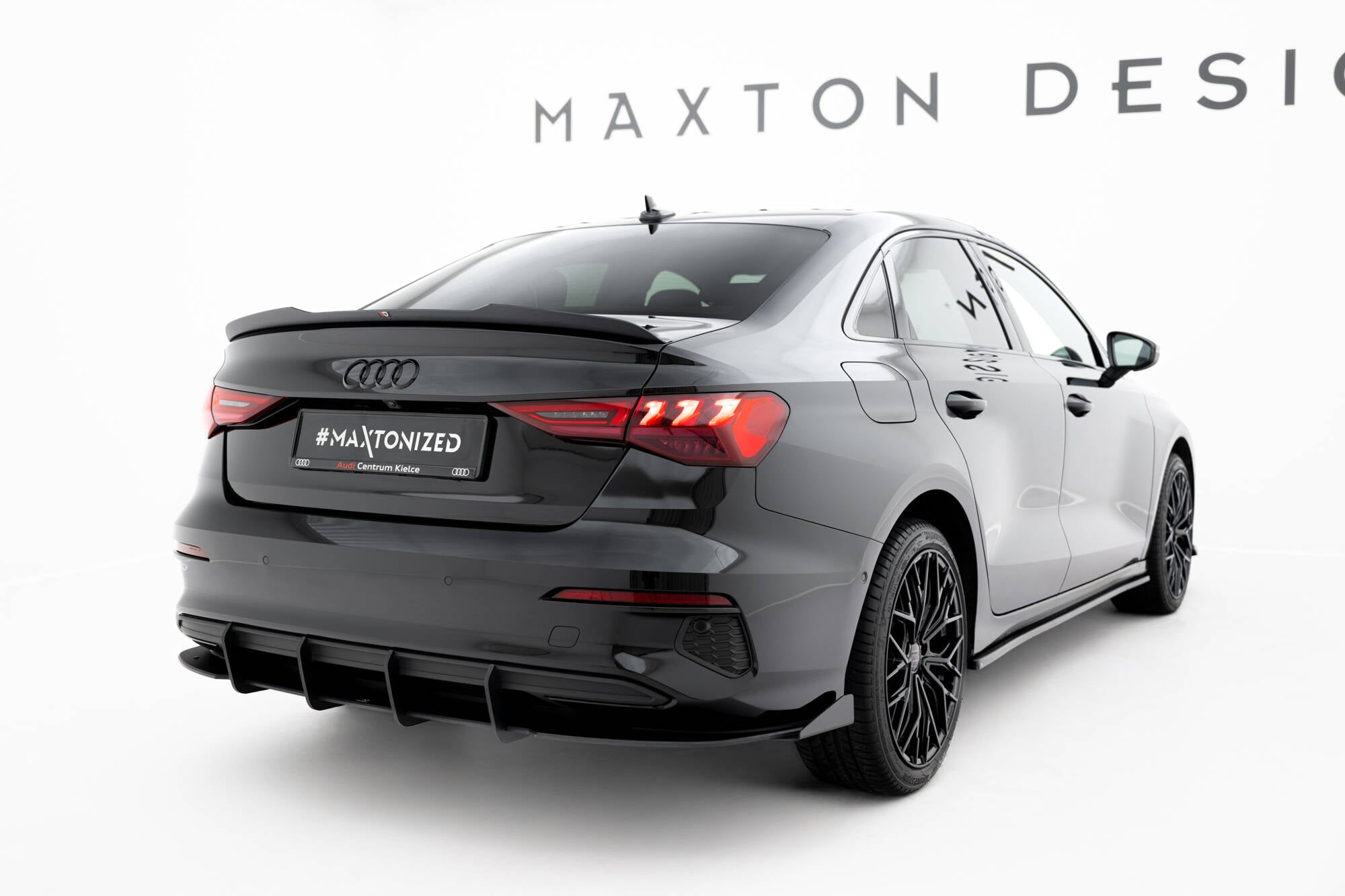 Maxton Design - Street Pro Heckschürze + Flaps für Audi A3 Limousine 8Y - Aerowerk.