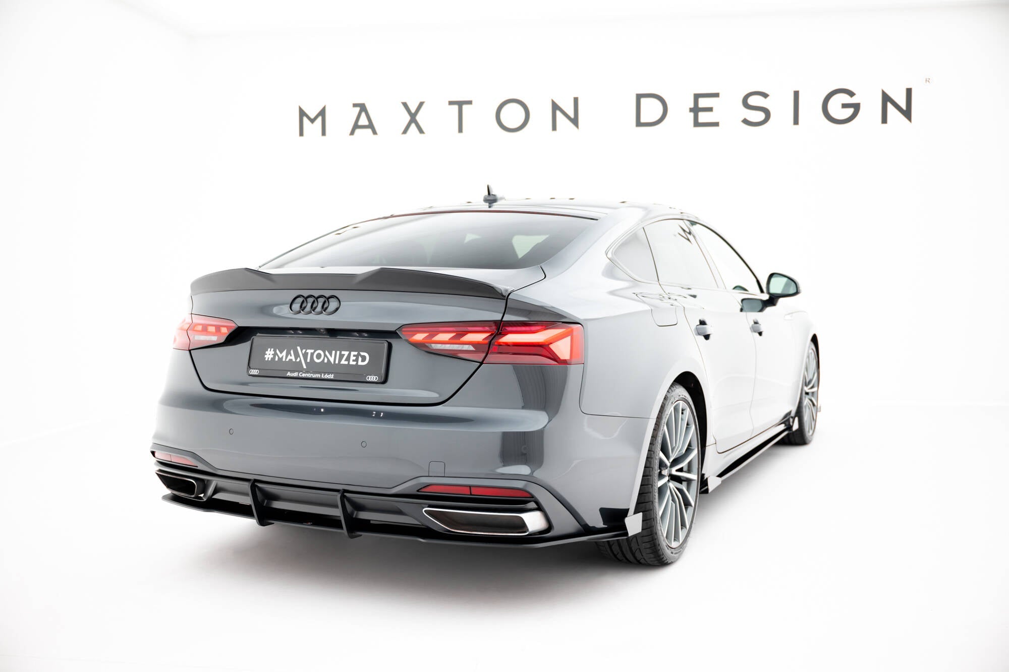 Maxton Design - Street Pro Heckschürze + Flaps für Audi A5 F5 Facelift - Aerowerk.