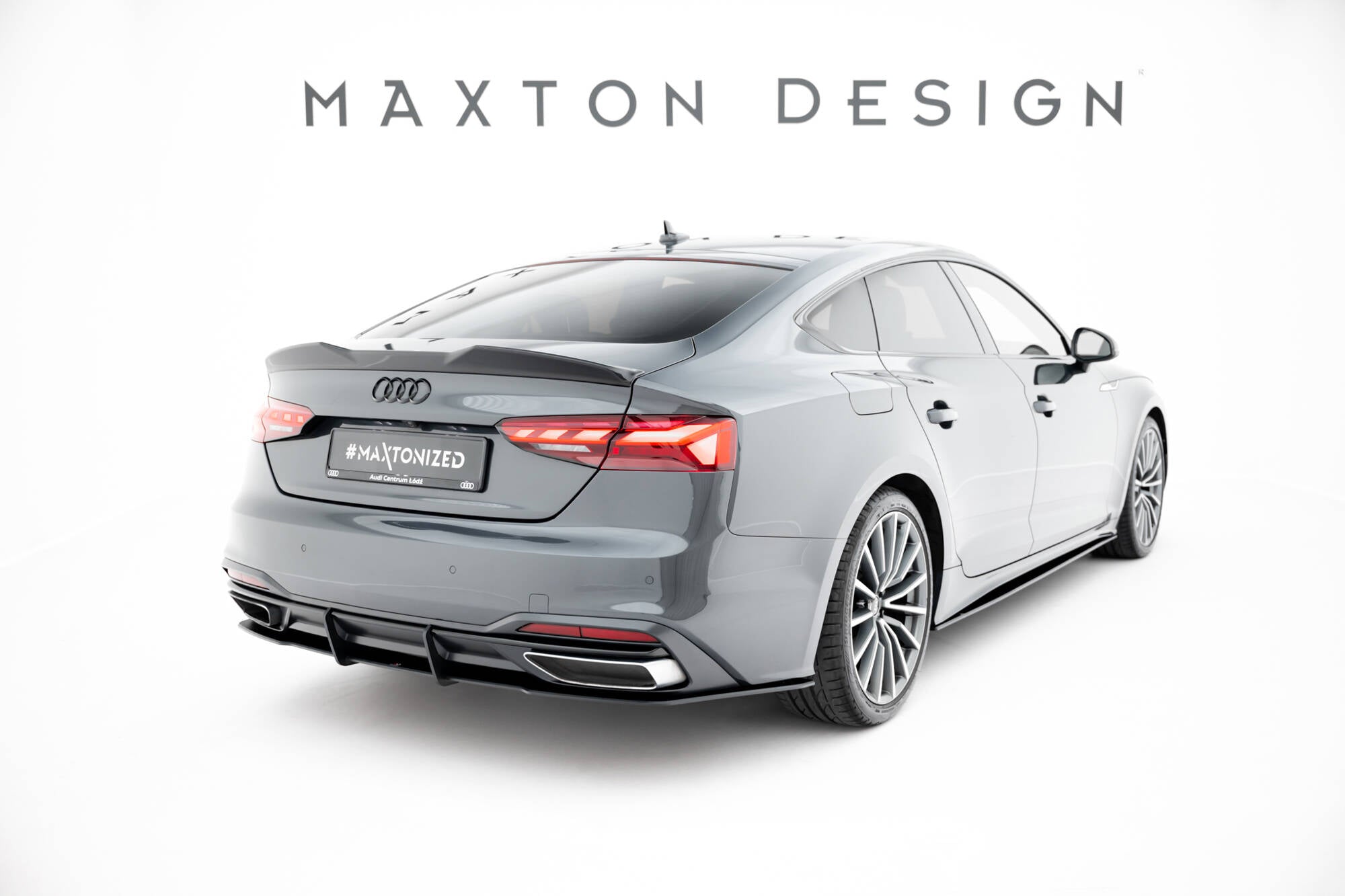 Maxton Design - Street Pro Heckschürze für Audi A5 F5 Facelift - Aerowerk.