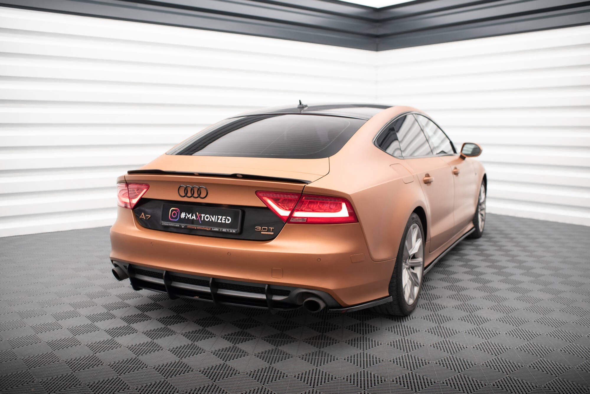 Maxton Design - Street Pro Heckschürze für Audi A7 S - Line C7 - Aerowerk.