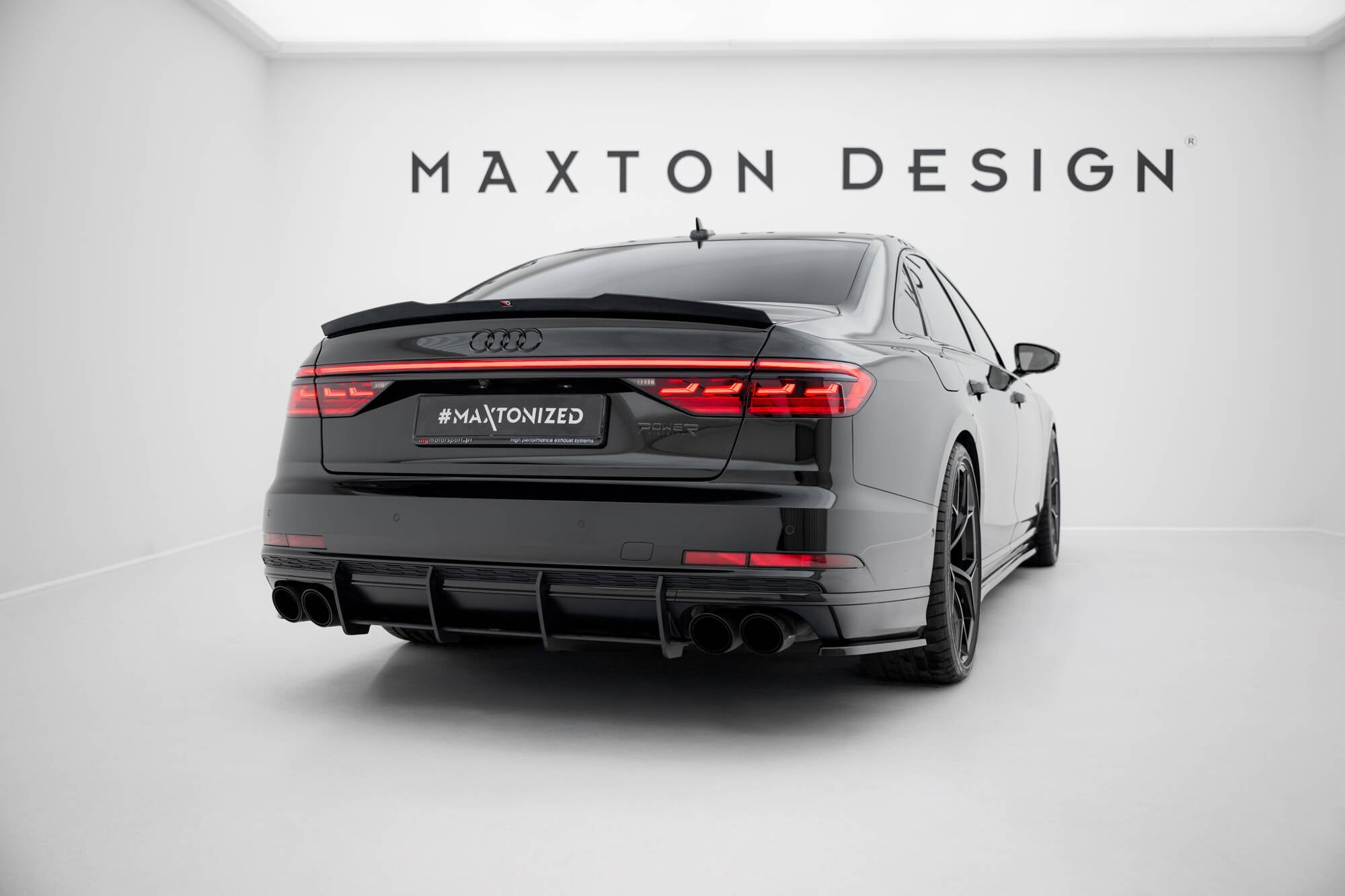 Maxton Design - Street Pro Heckschürze für Audi S8 D5 - Aerowerk.