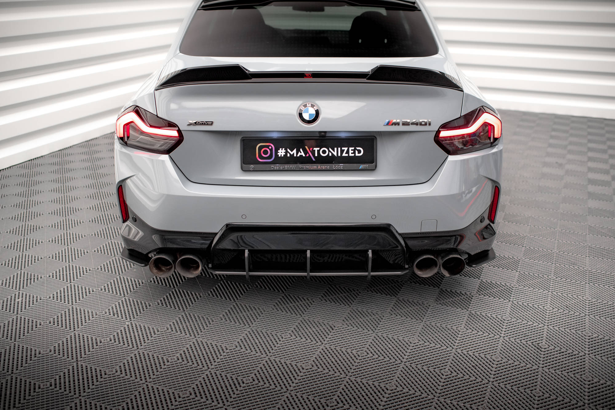 Maxton Design - Street Pro Heckschürze für BMW 2er Coupe M240i G42 - Aerowerk.