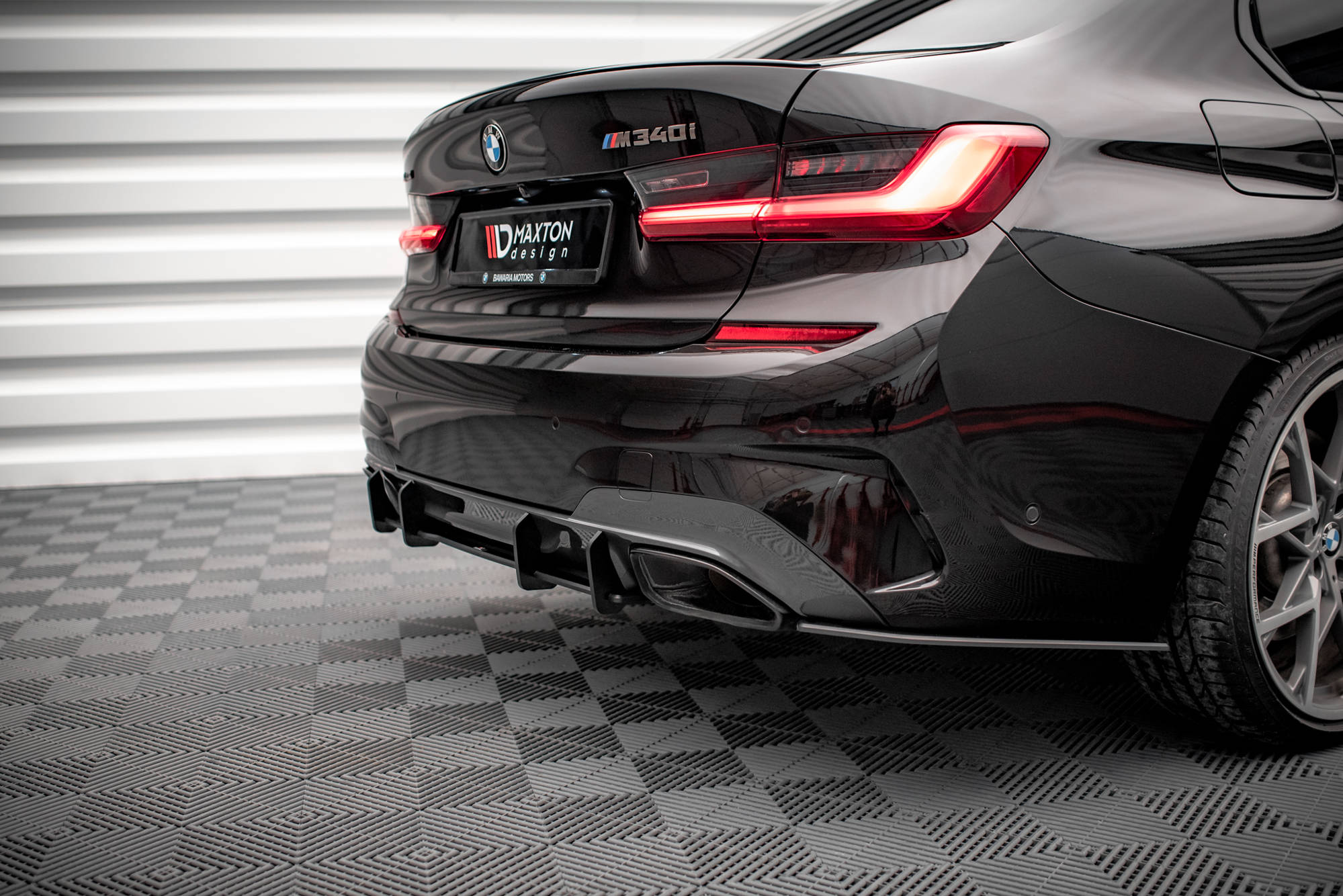 Maxton Design - Street Pro Heckschürze für BMW 3er M340 G20 / G21 - Aerowerk.