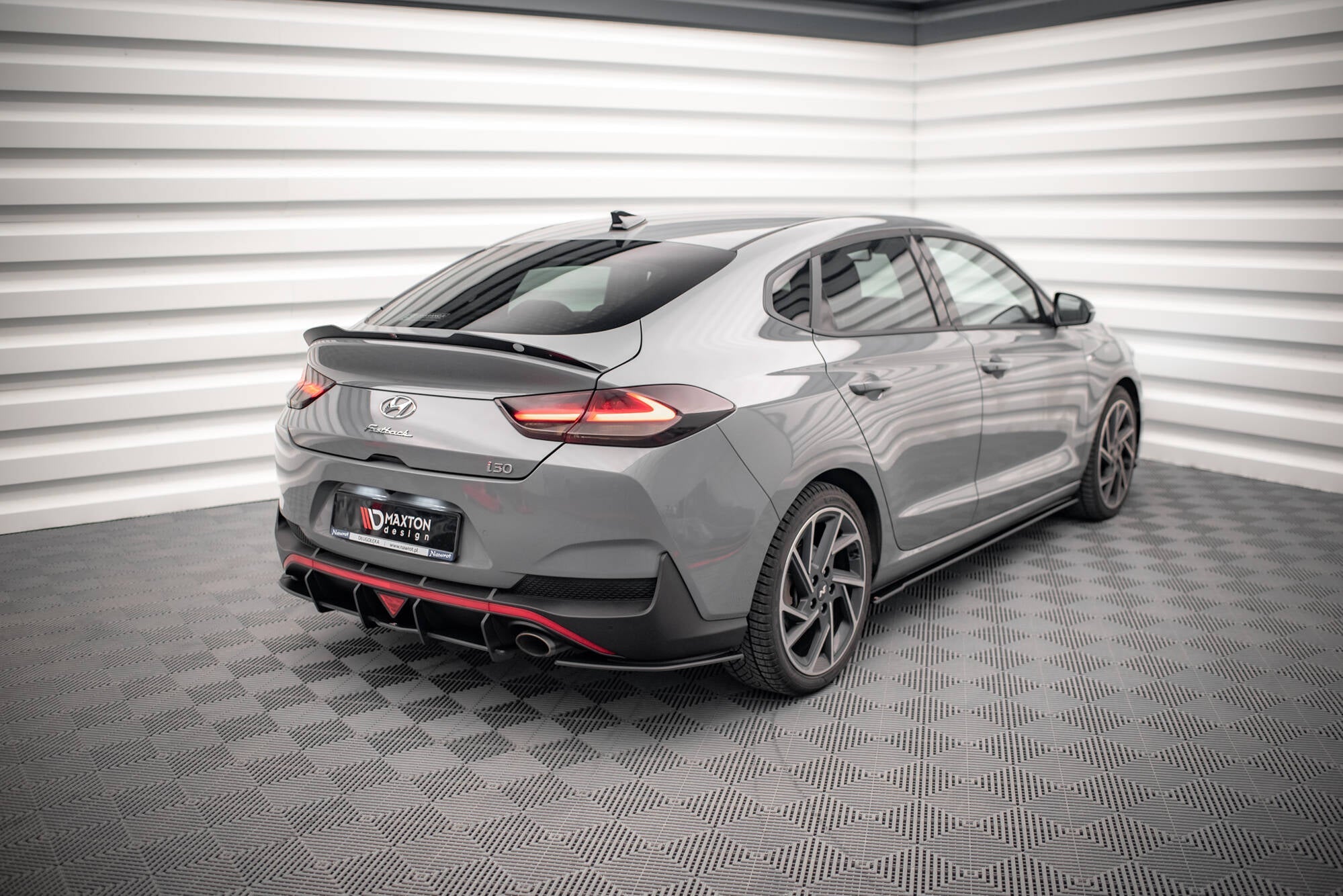 Maxton Design - Street Pro Heckschürze für Hyundai I30 Fastback N - Line Mk3 Facelift - Aerowerk.