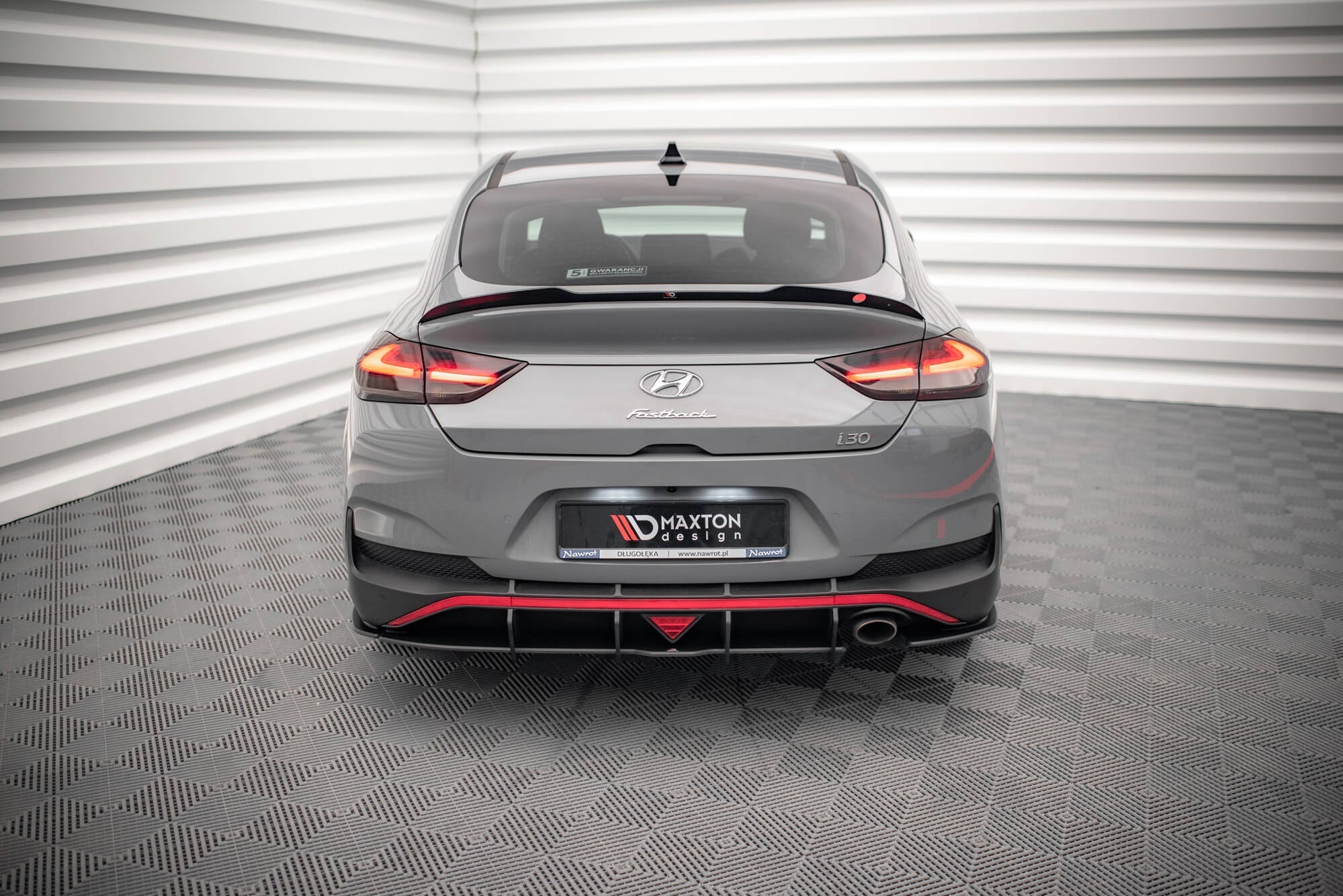 Maxton Design - Street Pro Heckschürze für Hyundai I30 Fastback N - Line Mk3 Facelift - Aerowerk.