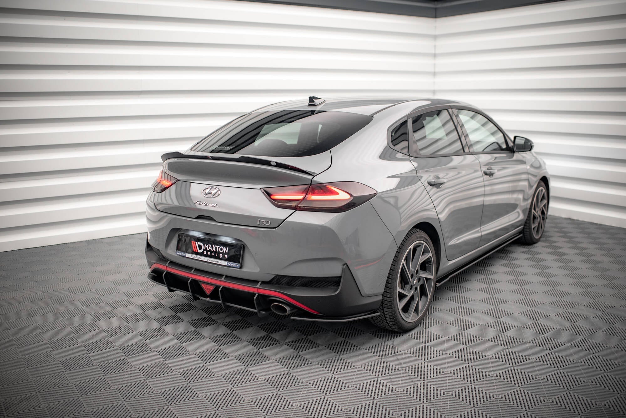 Maxton Design - Street Pro Heckschürze für Hyundai I30 Fastback N - Line Mk3 Facelift - Aerowerk.