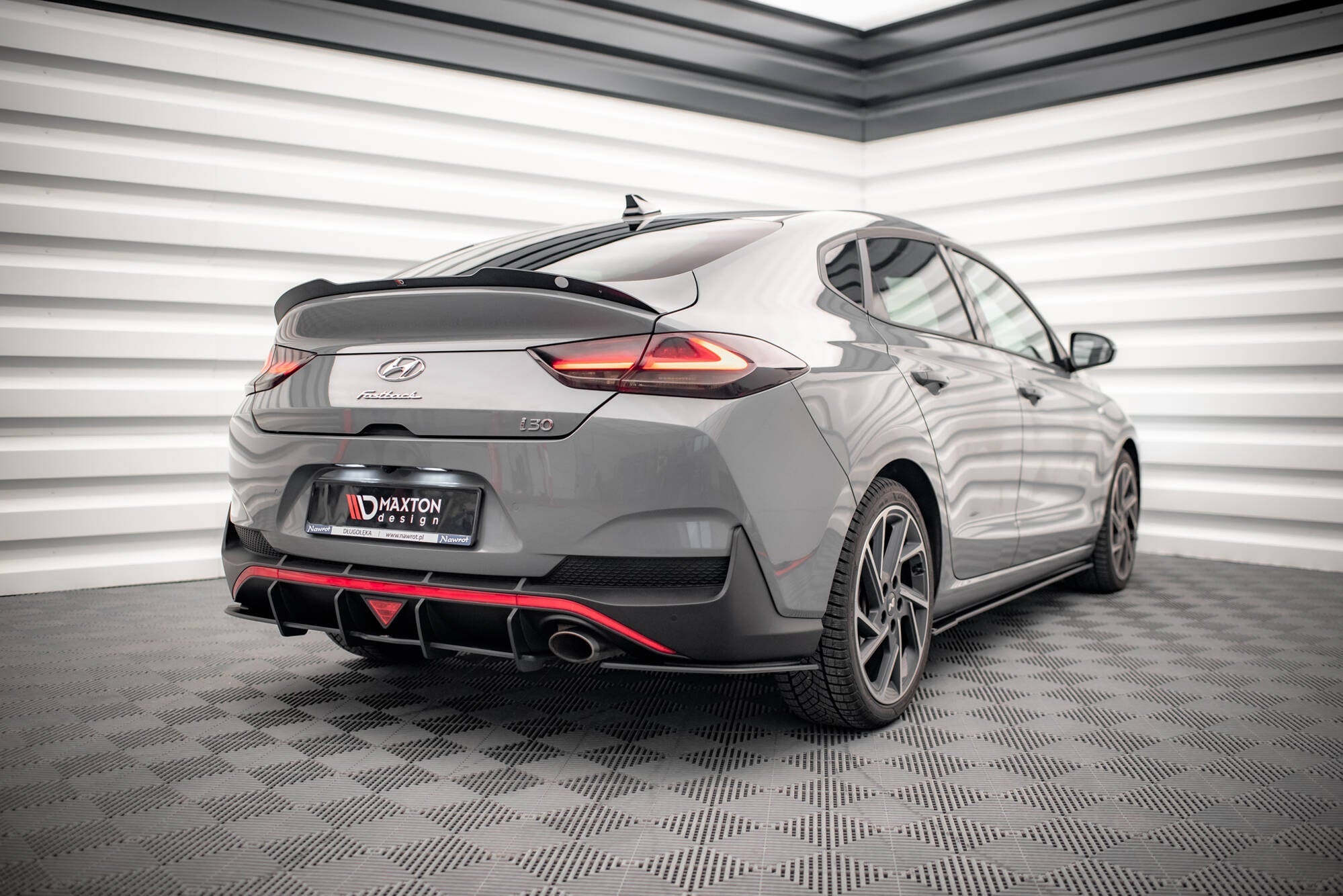 Maxton Design - Street Pro Heckschürze für Hyundai I30 Fastback N - Line Mk3 Facelift - Aerowerk.