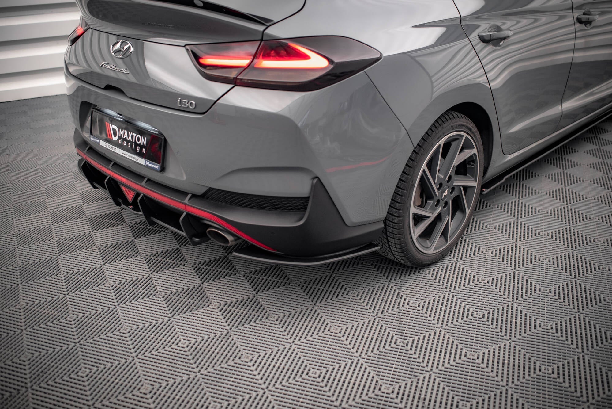 Maxton Design - Street Pro Heckschürze für Hyundai I30 Fastback N - Line Mk3 Facelift - Aerowerk.
