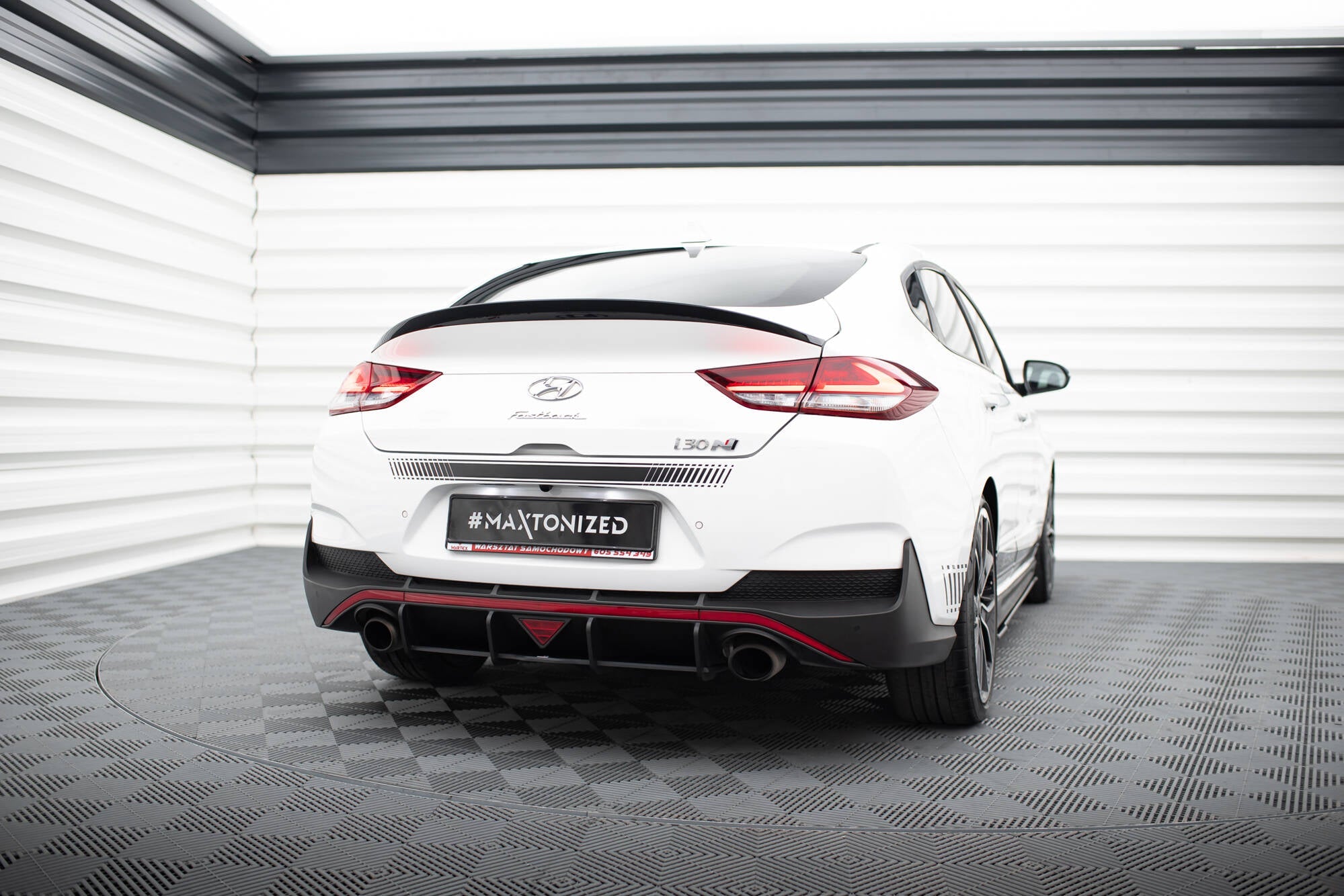 Maxton Design - Street Pro Heckschürze für Hyundai I30 N Fastback Mk3 - Aerowerk.