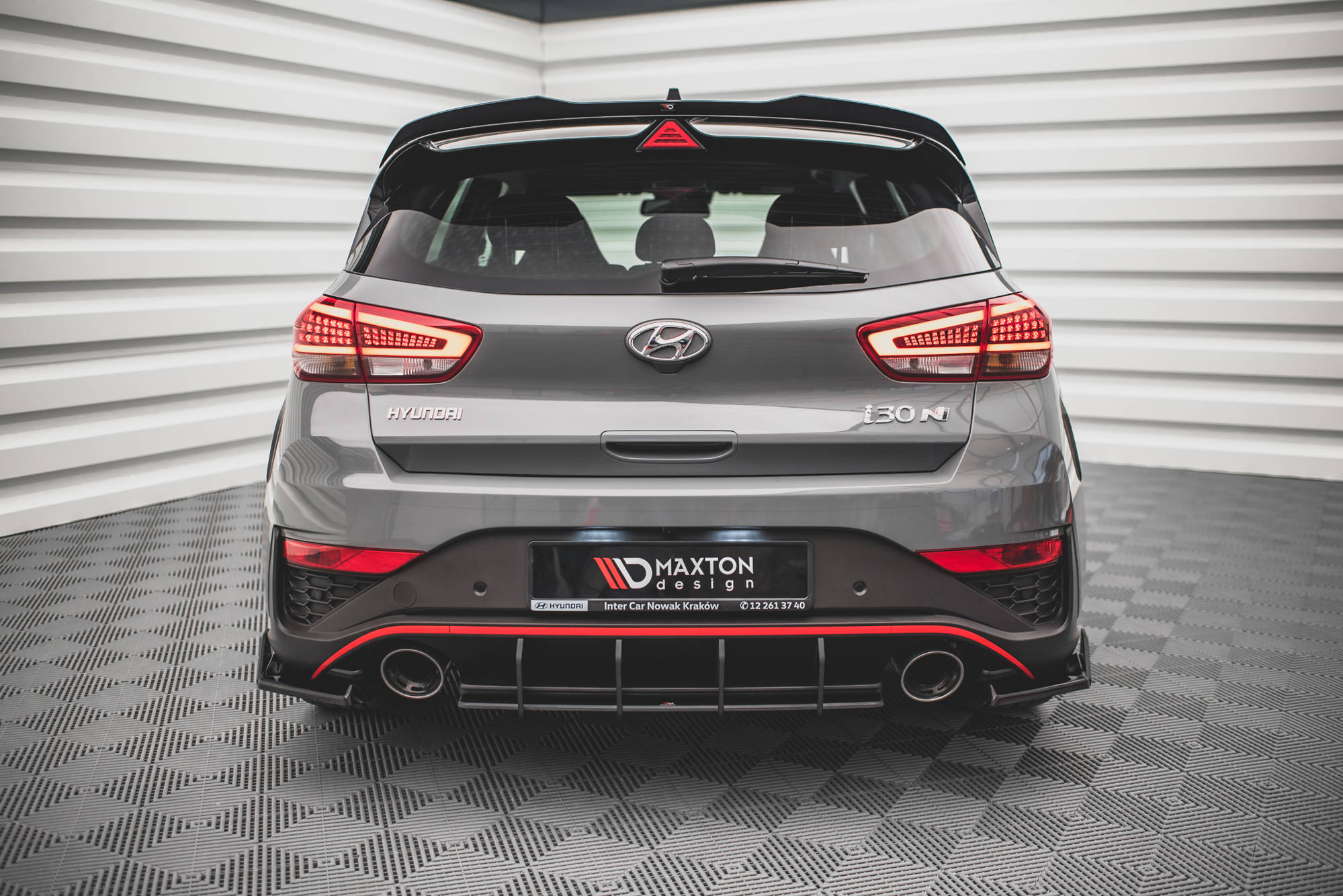Maxton Design - Street Pro Heckschürze für Hyundai I30 N Hatchback Mk3 Facelift - Aerowerk.