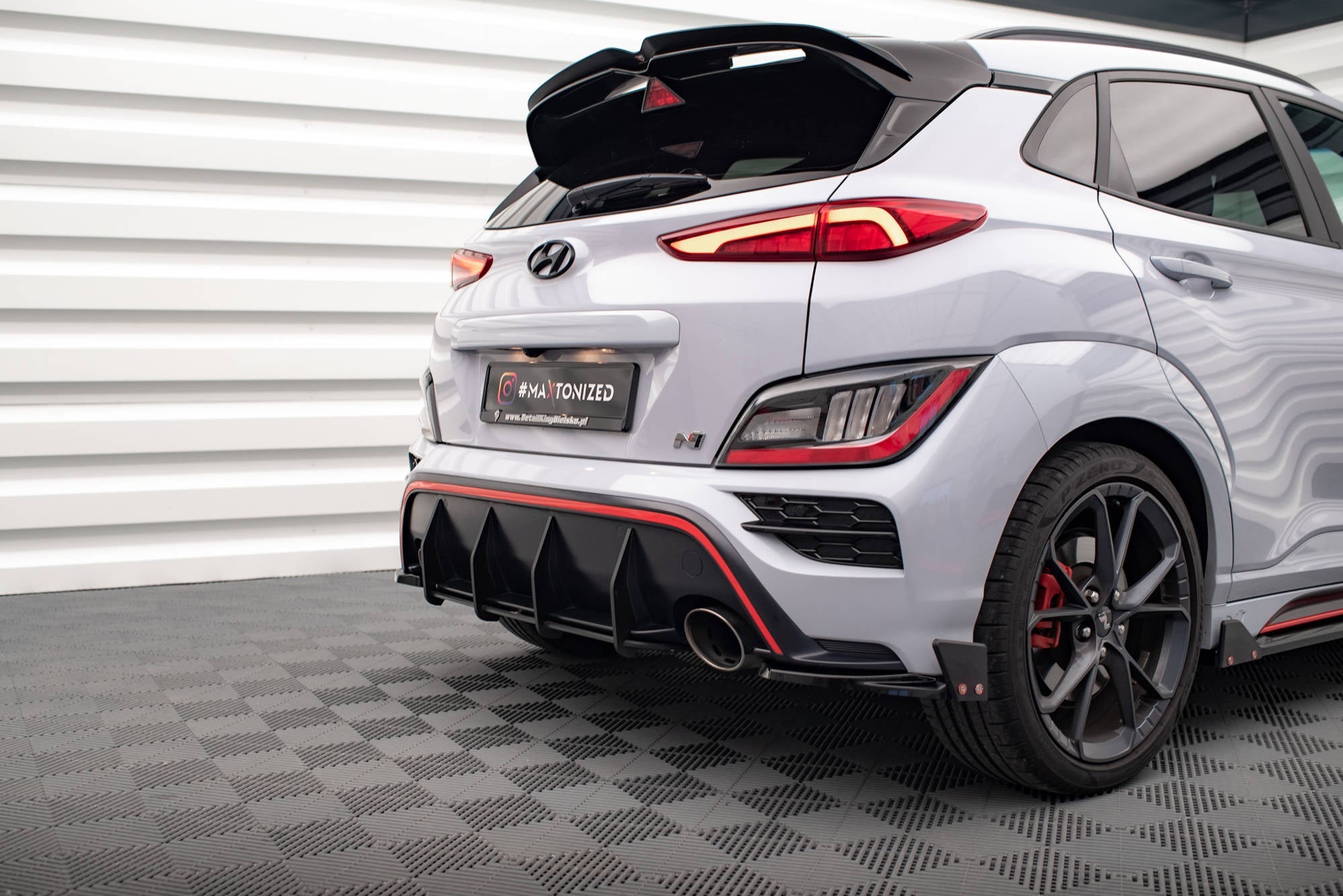 Maxton Design - Street Pro Heckschürze für Hyundai Kona N Mk1 - Aerowerk.