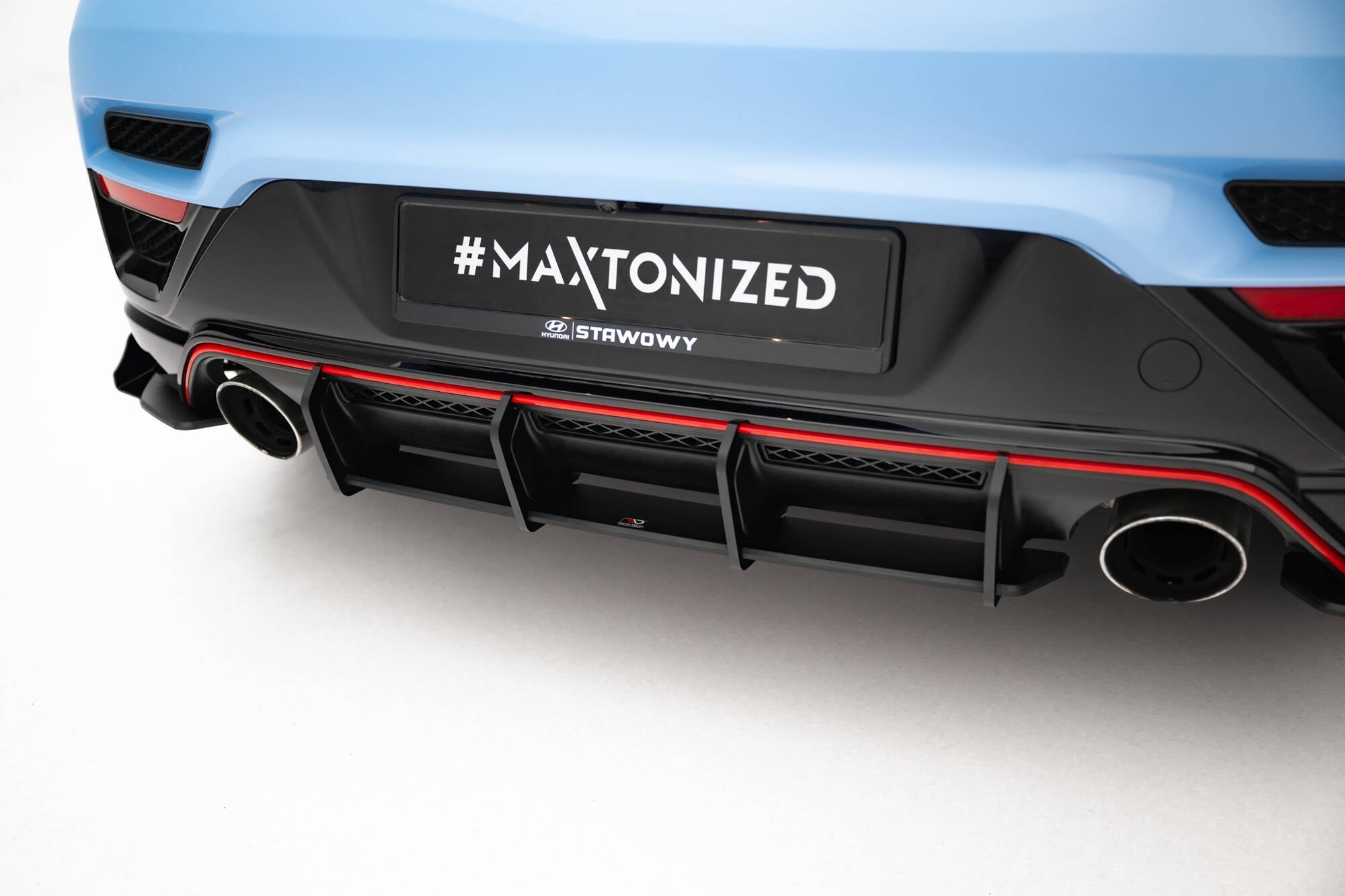 Maxton Design - Street Pro Heckschürze für Hyundai Veloster N Mk2 - Aerowerk.