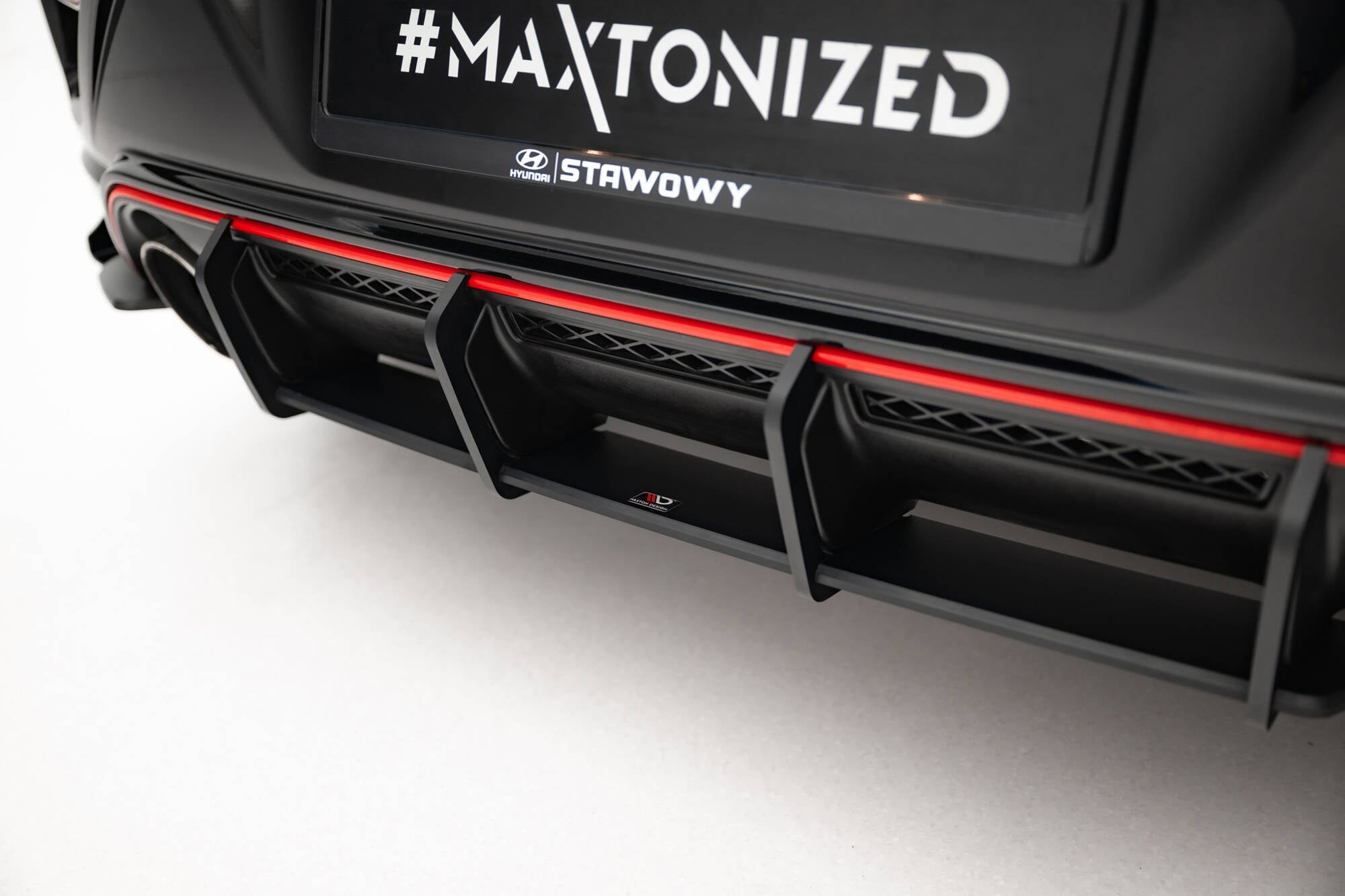 Maxton Design - Street Pro Heckschürze für Hyundai Veloster N Mk2 - Aerowerk.