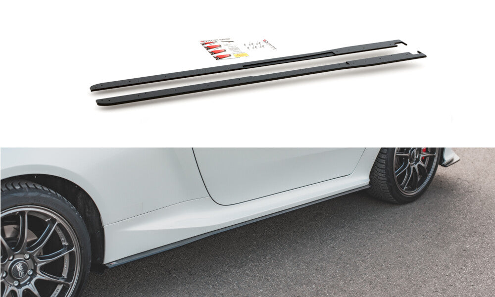 Street Pro Seitenschweller Ansatz Cup Leisten für Toyota GR Yaris - Aerowerk.