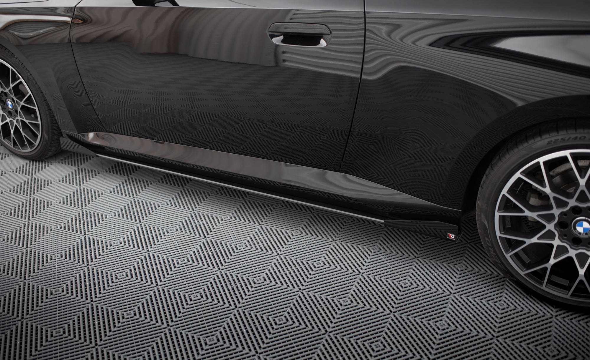 Maxton Design - Street Pro Seitenschweller Ansatz + Flaps für BMW 2er Coupe G42 - Aerowerk.