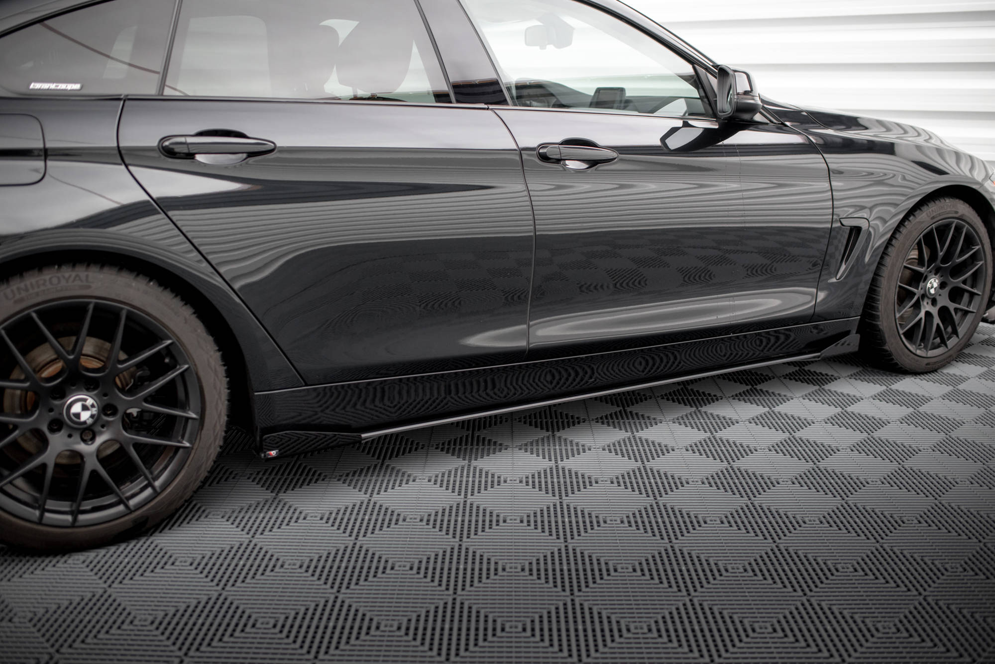 Maxton Design - Street Pro Seitenschweller Ansatz + Flaps für BMW 4er Gran Coupe F36 - Aerowerk.