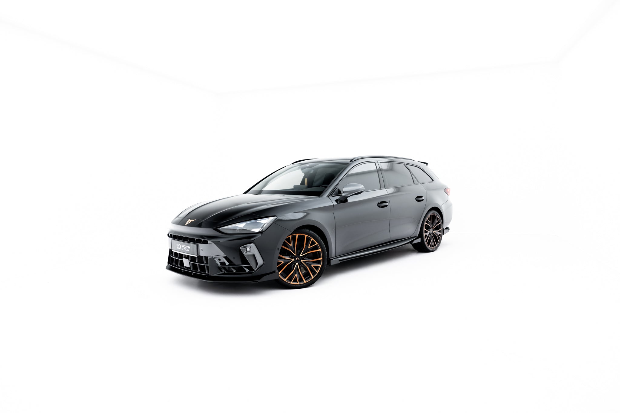 Maxton Design - Street Pro Seitenschweller Ansatz + Flaps für Cupra Leon ST / Hatchback Aero Mk1 / Mk1 Facelift - Aerowerk.