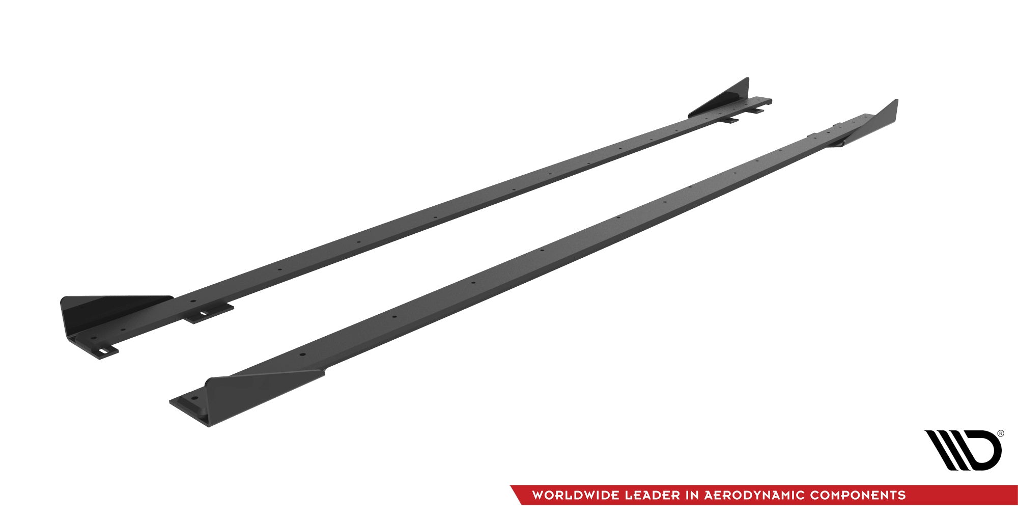 Maxton Design - Street Pro Seitenschweller Ansatz + Flaps für Ford Fiesta ST Mk6 - Aerowerk.