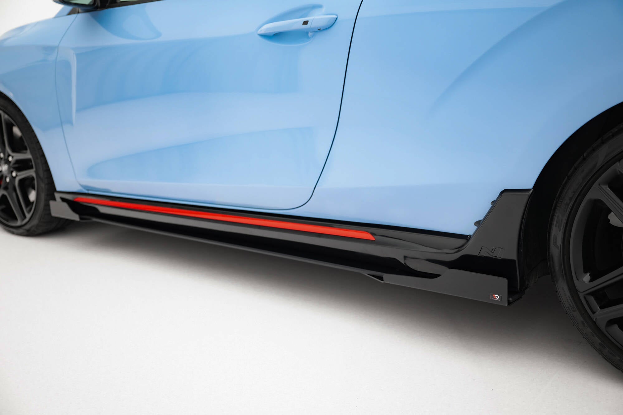 Maxton Design - Street Pro Seitenschweller Ansatz + Flaps für Hyundai Veloster N Mk2 - Aerowerk.