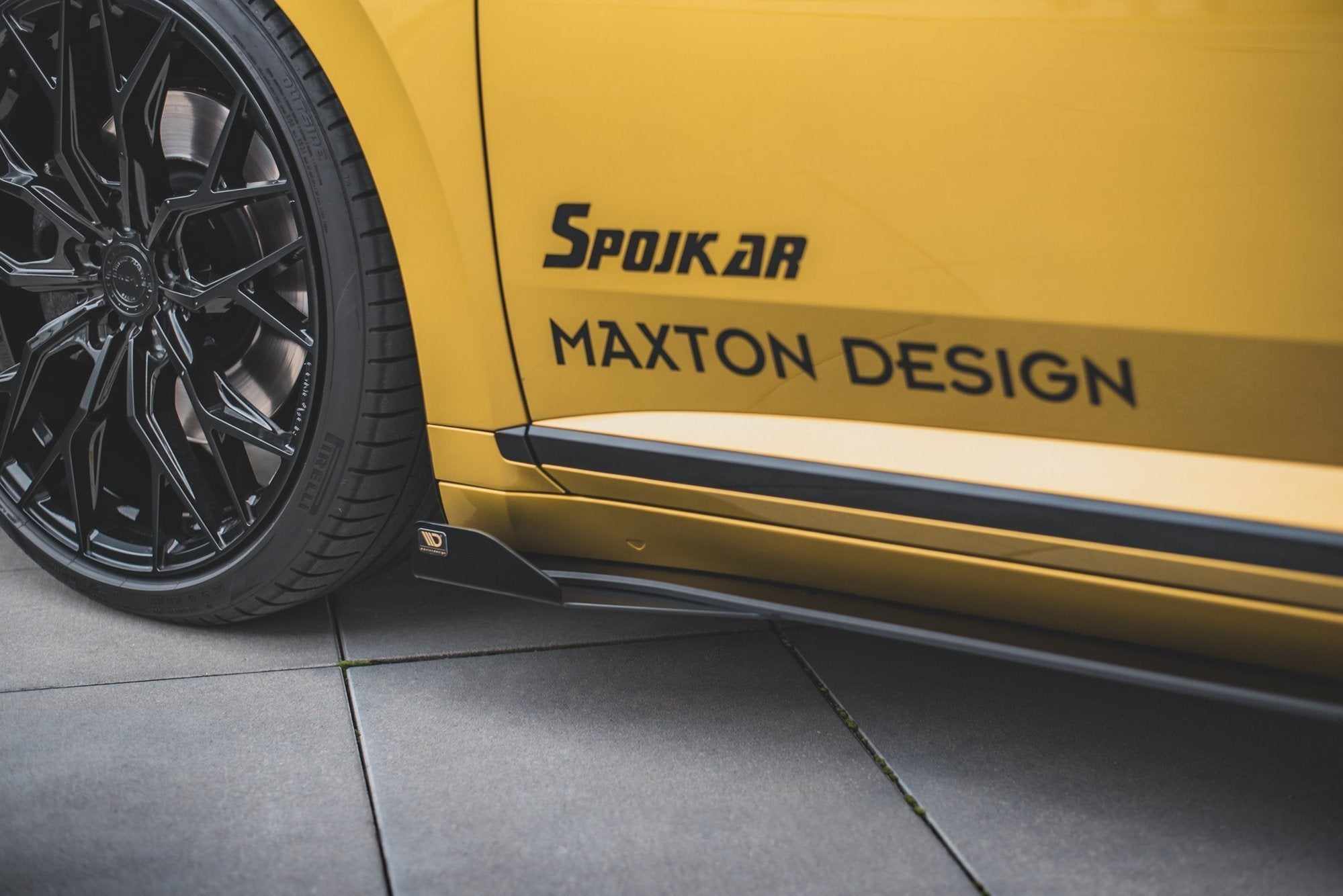 Maxton Design - Street Pro Seitenschweller Ansatz + Flaps für VW Arteon R - Line - Aerowerk.