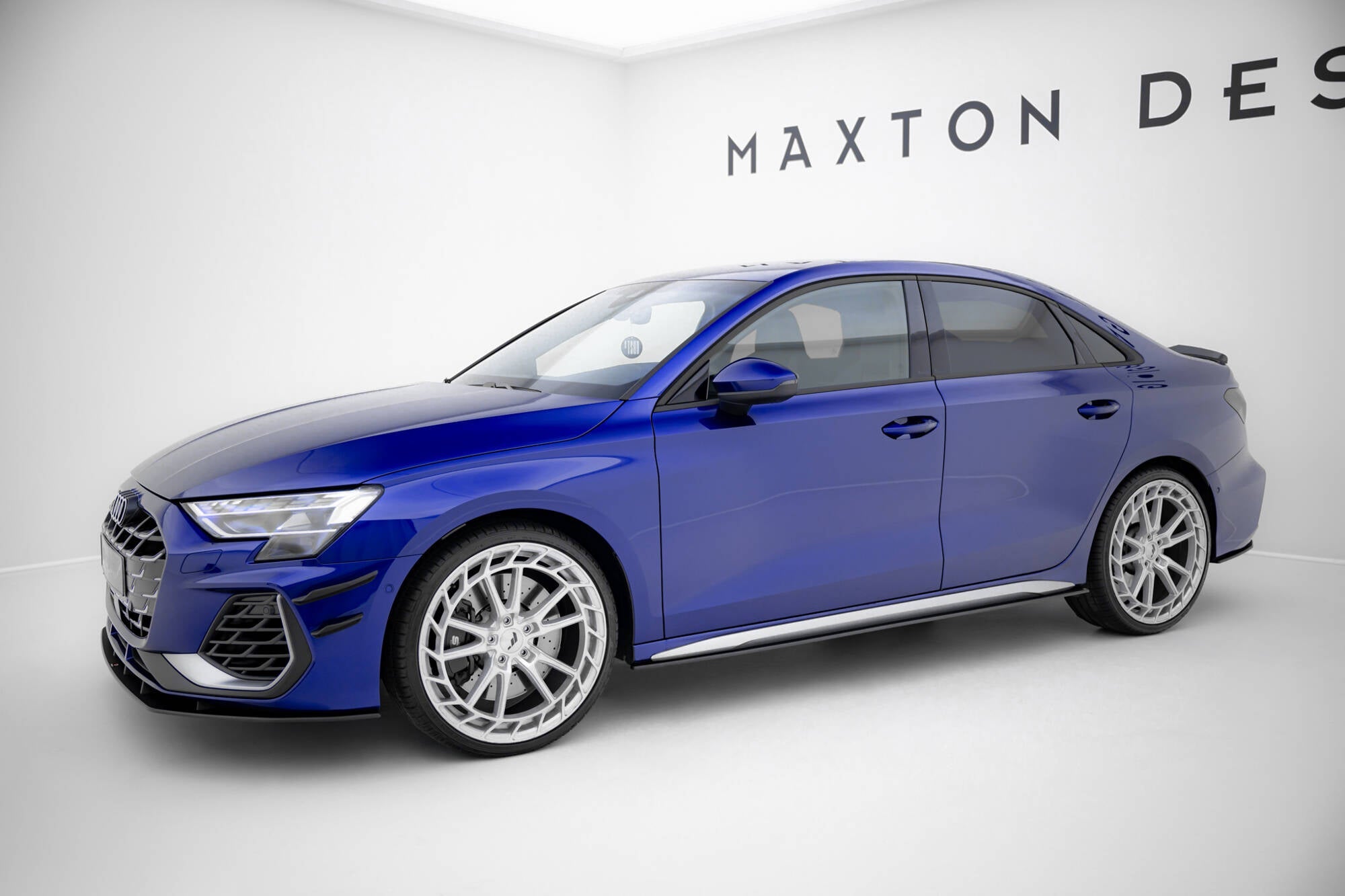 Maxton Design - Street Pro Seitenschweller Ansatz für Audi A3 S - Line Limousine / S3 Limousine 8Y Facelift - Aerowerk.