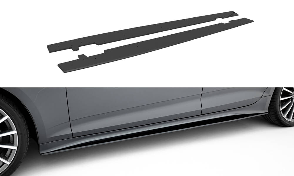 Maxton Design - Street Pro Seitenschweller Ansatz für Audi A5 Sportback F5 Facelift - Aerowerk.