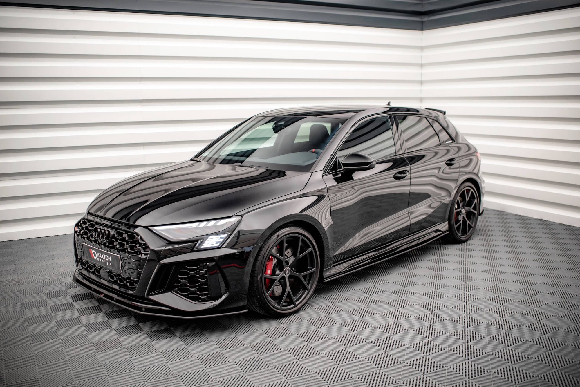 Maxton Design - Street Pro Seitenschweller Ansatz für Audi RS3 Sportback 8Y - Aerowerk.