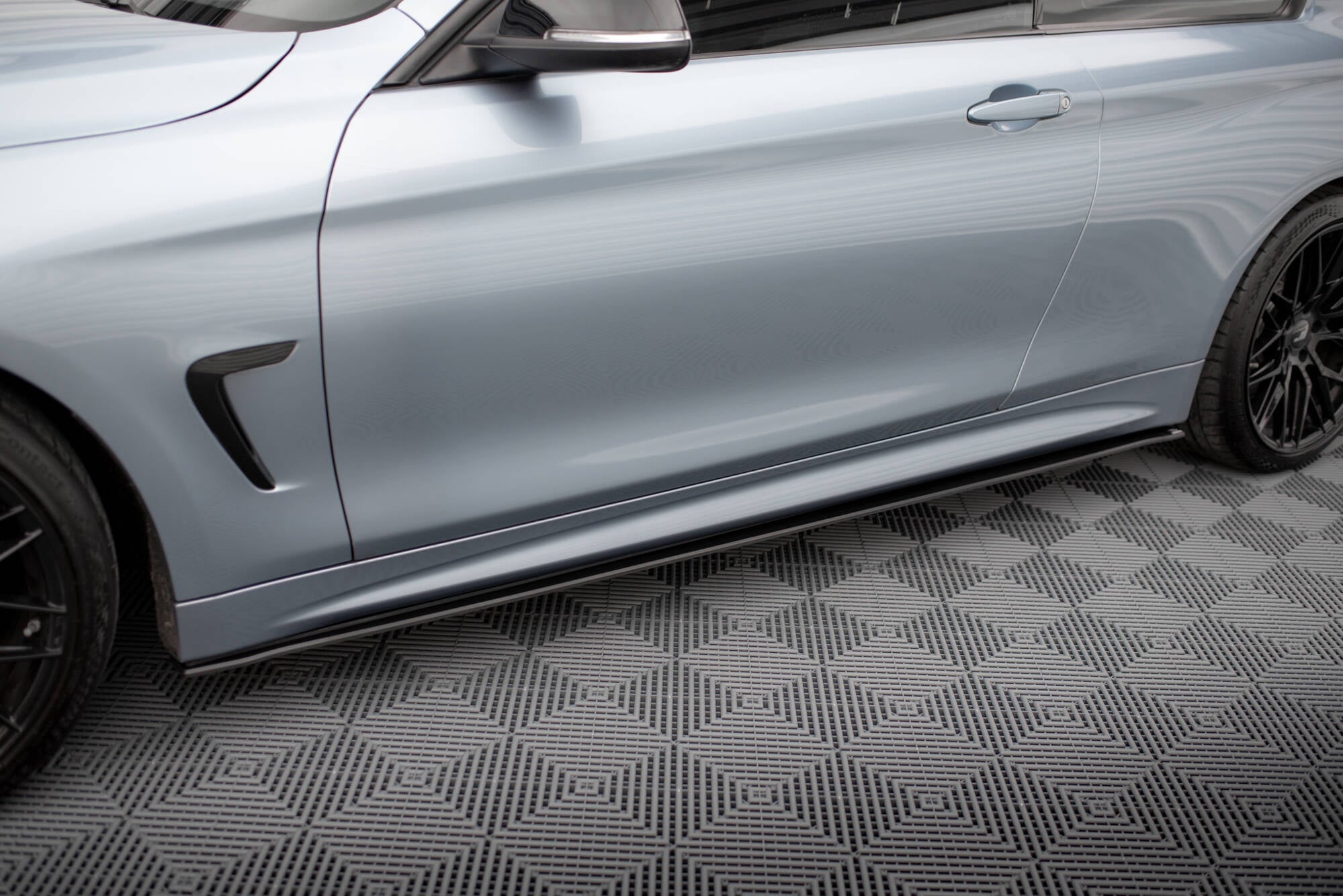 Maxton Design - Street Pro Seitenschweller Ansatz für BMW 4er Coupe / Gran Coupe / Cabrio M - Paket F32 / F36 / F33 - Aerowerk.