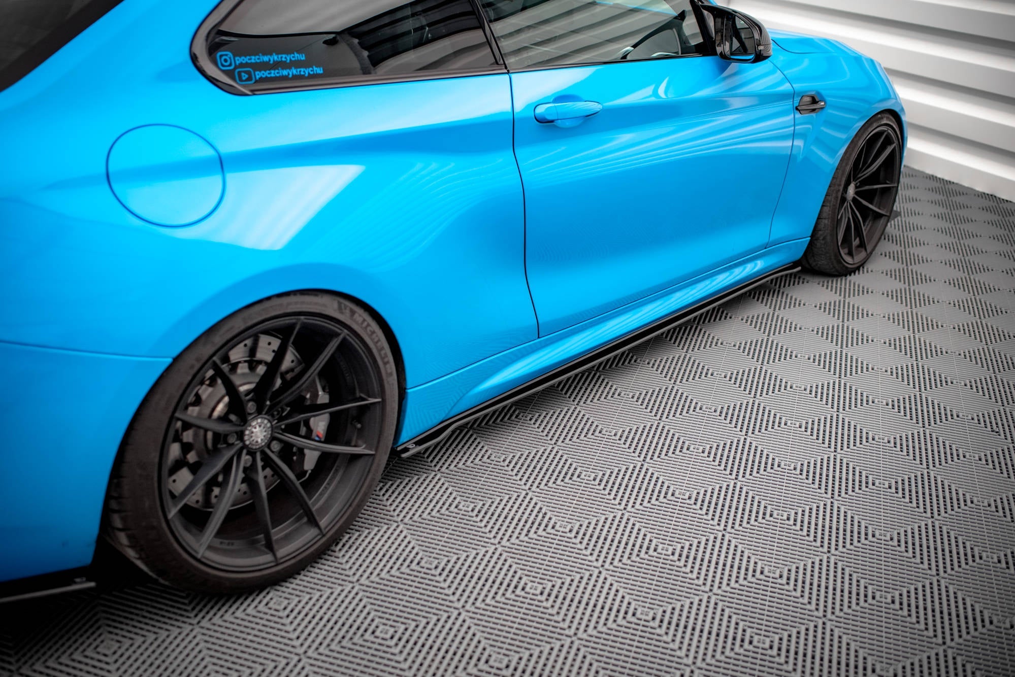 Maxton Design - Street Pro Seitenschweller Ansatz für BMW M2 F87 - Aerowerk.