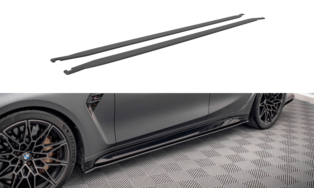 Maxton Design - Street Pro Seitenschweller Ansatz für BMW M3 G80 - Aerowerk.