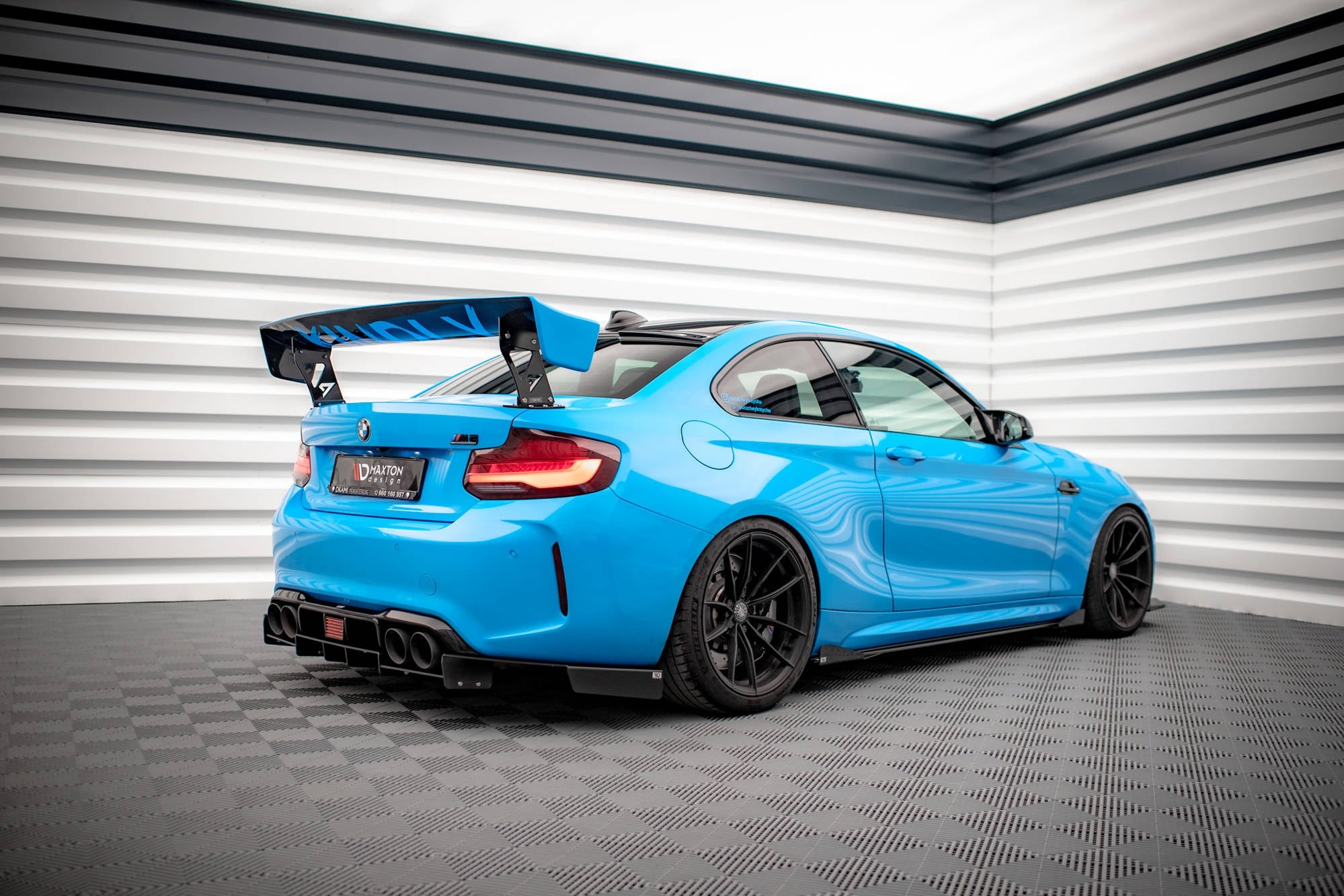 Maxton Design - Street Pro Seitenschweller Ansatz für + Flaps BMW M2 F87 - Aerowerk.