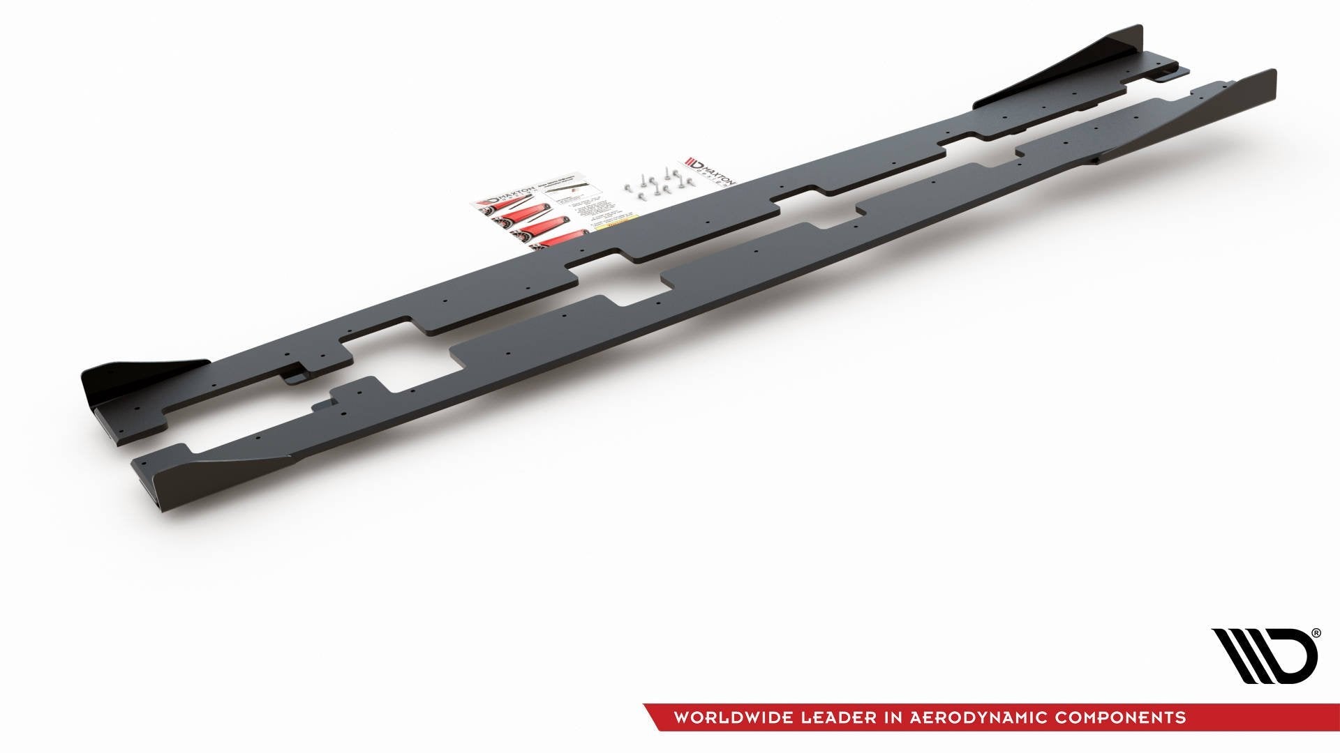 Maxton Design - Street Pro Seitenschweller Ansatz für + Flaps Ford Focus RS Mk3 - Aerowerk.