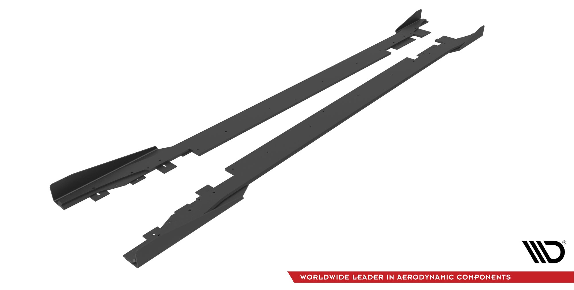 Maxton Design - Street Pro Seitenschweller Ansatz für + Flaps Ford Mondeo Sport Mk5 Facelift / Fusion Sport Mk2 Facelift - Aerowerk.