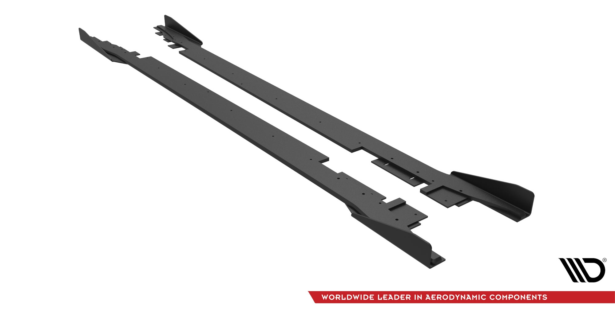 Maxton Design - Street Pro Seitenschweller Ansatz für + Flaps Ford Mondeo Sport Mk5 Facelift / Fusion Sport Mk2 Facelift - Aerowerk.