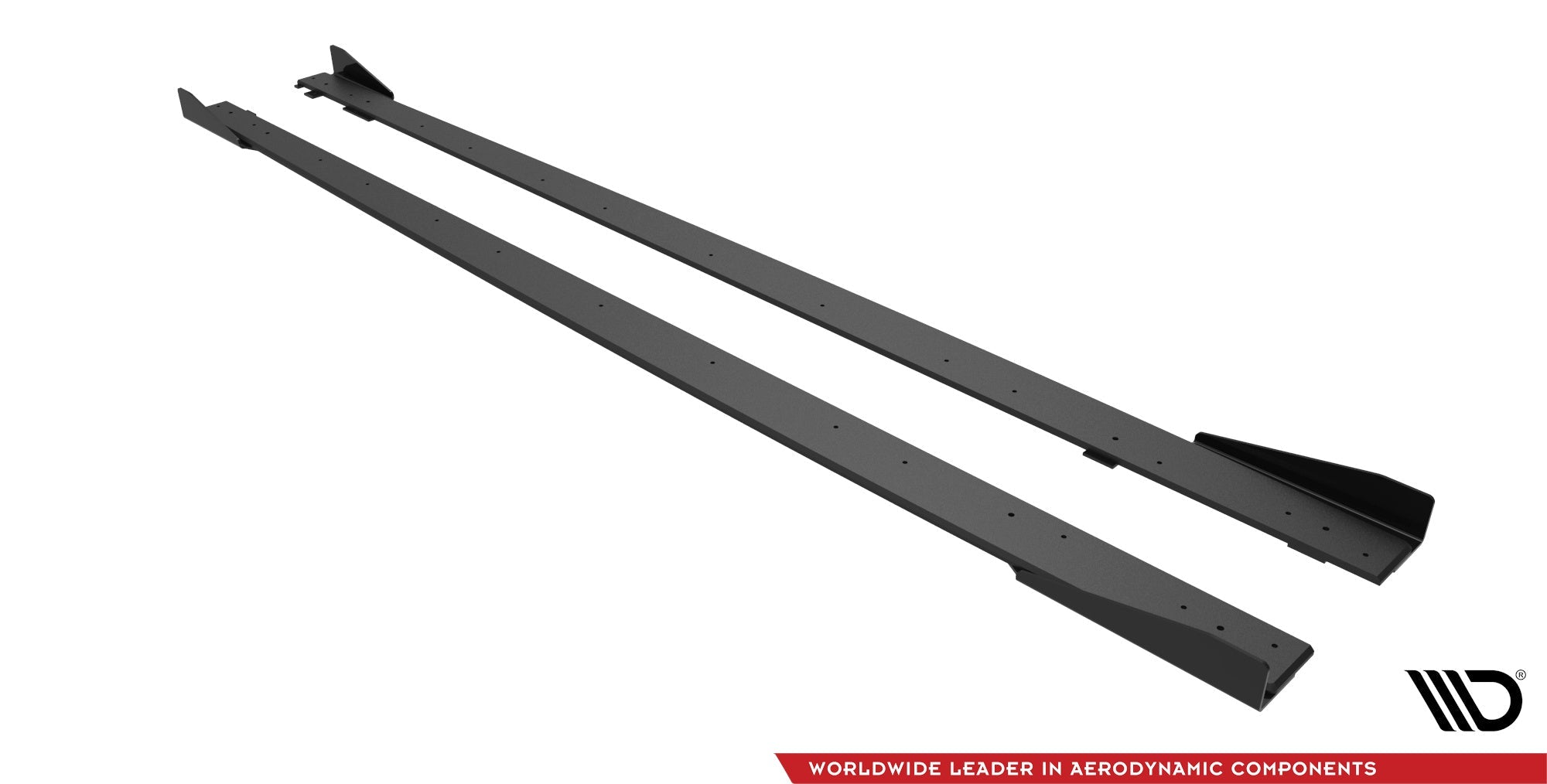 Maxton Design - Street Pro Seitenschweller Ansatz für + Flaps Mercedes - AMG C63 Limousine / Kombi W205 Facelift - Aerowerk.