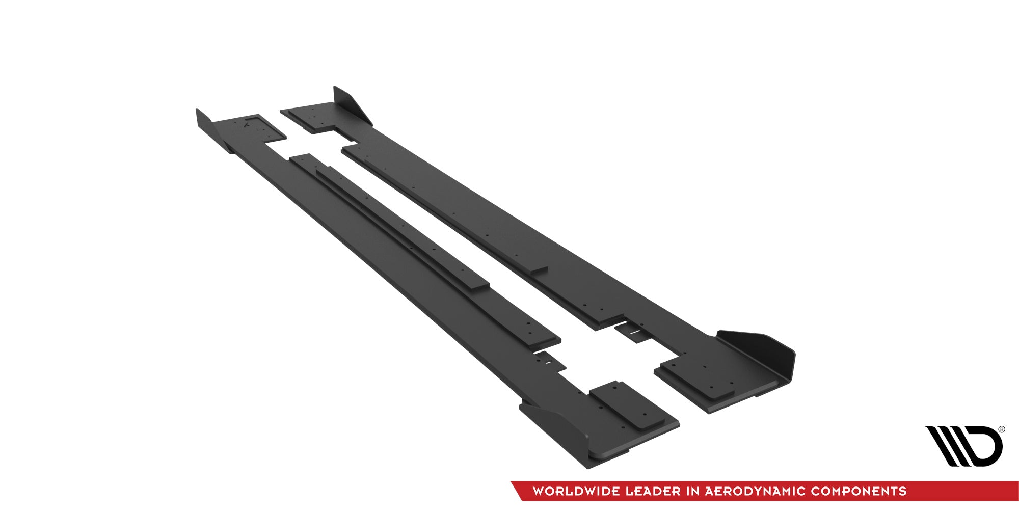 Maxton Design - Street Pro Seitenschweller Ansatz für + Flaps Mercedes - AMG CLA 45 C117 Facelift - Aerowerk.