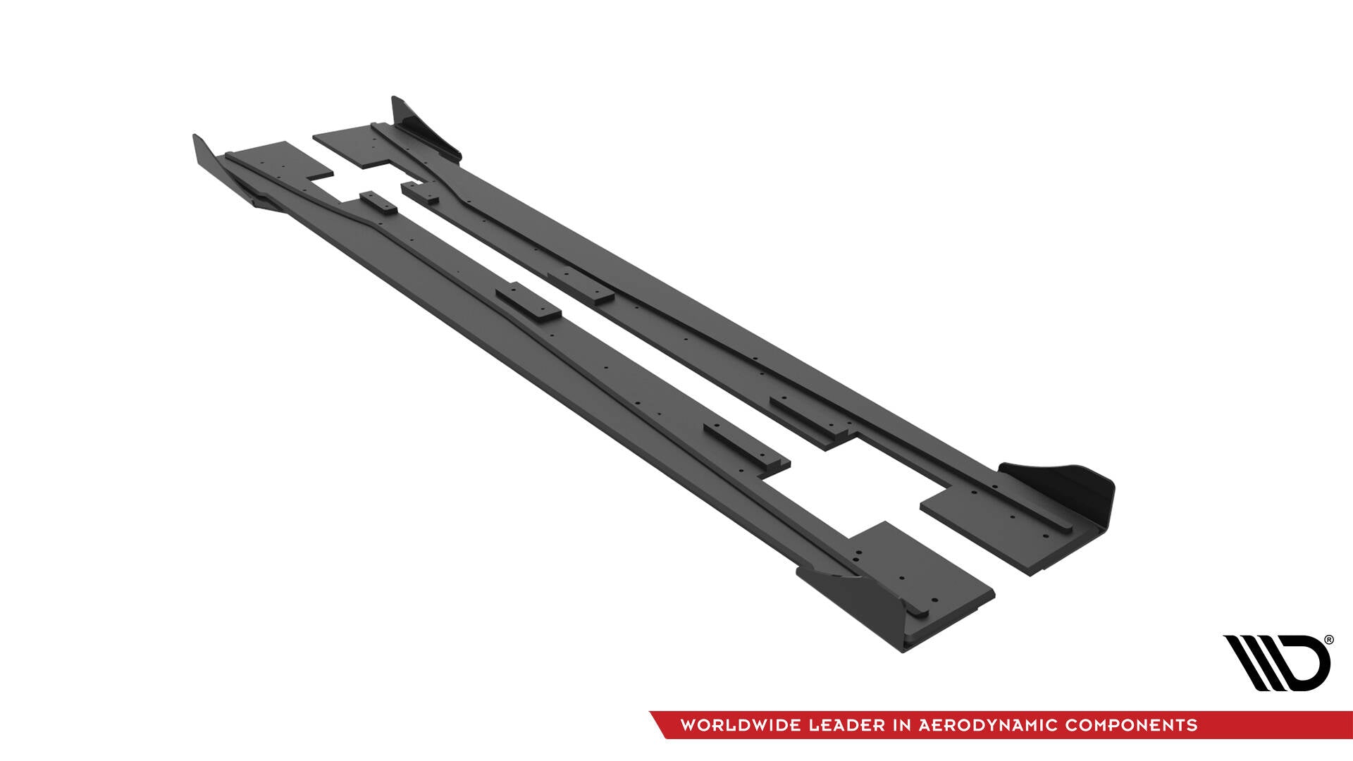 Maxton Design - Street Pro Seitenschweller Ansatz für + Flaps Mercedes - Benz A 45 AMG W176 Facelift - Aerowerk.