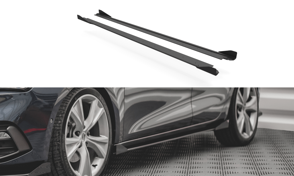 Maxton Design - Street Pro Seitenschweller Ansatz für + Flaps Seat Leon FR Mk4 - Aerowerk.
