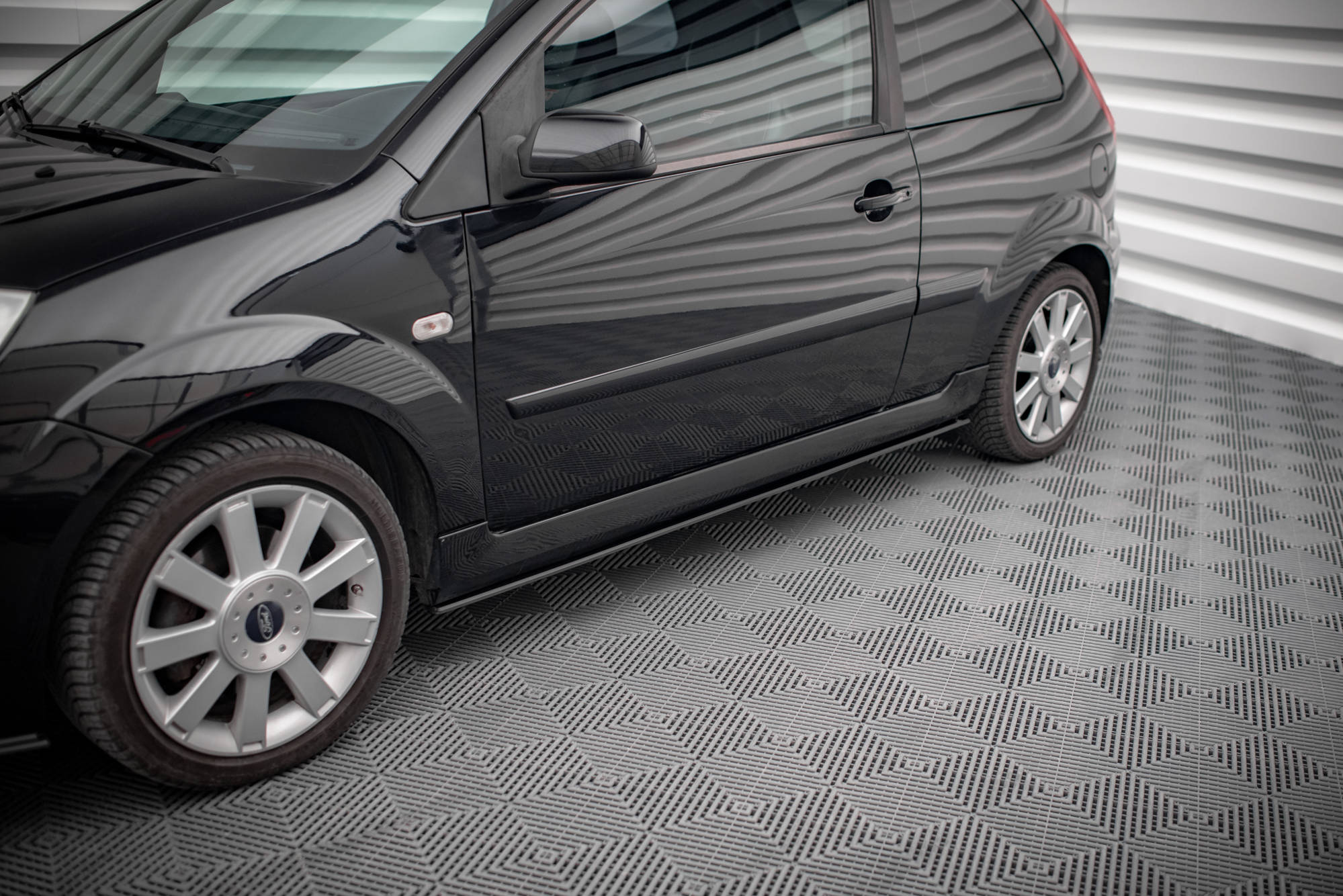 Maxton Design - Street Pro Seitenschweller Ansatz für Ford Fiesta ST Mk6 - Aerowerk.