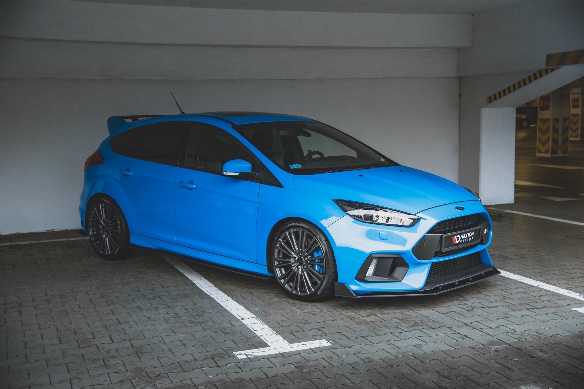 Maxton Design - Street Pro Seitenschweller Ansatz für Ford Focus RS Mk3 - Aerowerk.