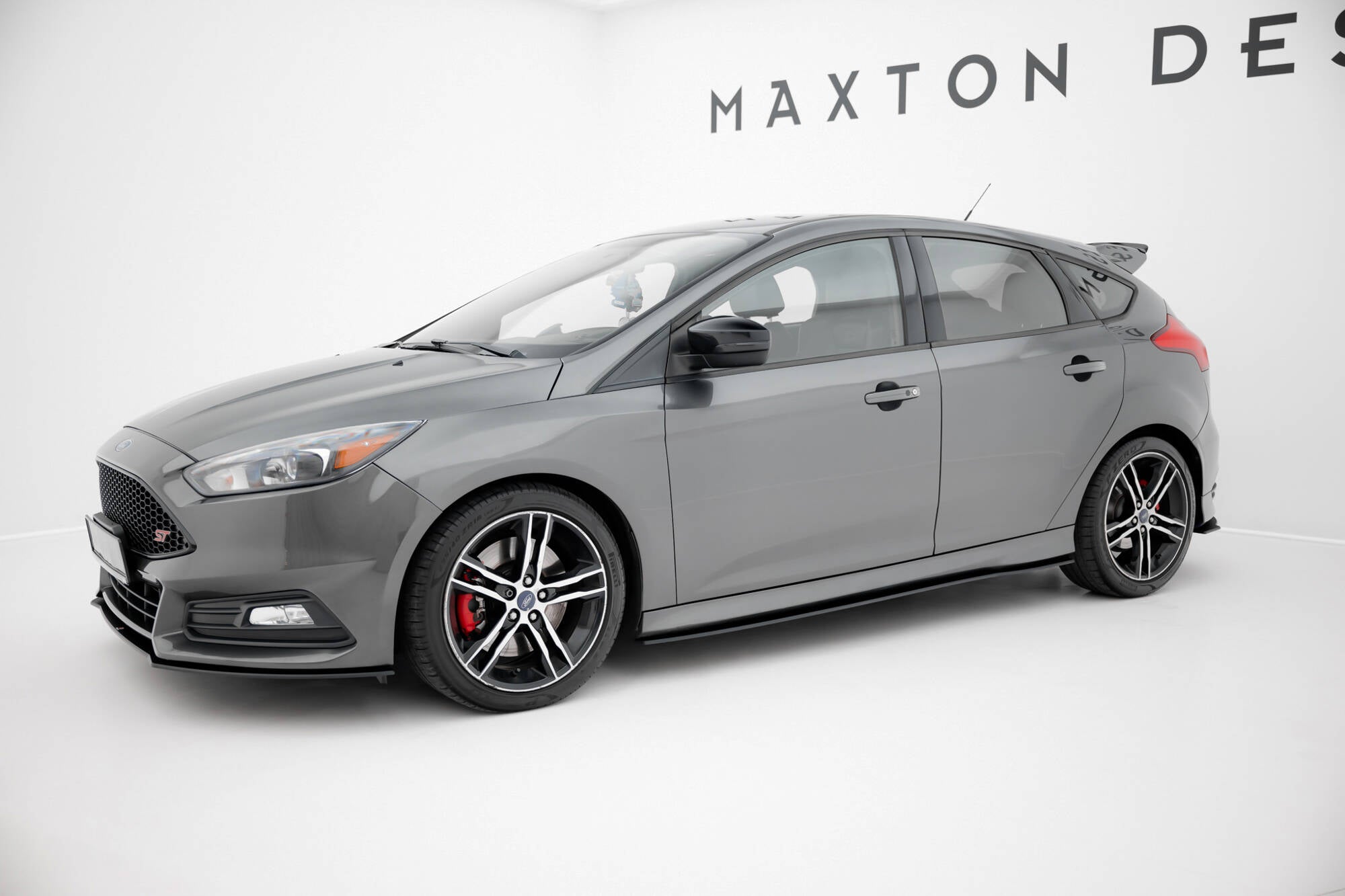 Maxton Design - Street Pro Seitenschweller Ansatz für Ford Focus ST Mk3 Facelift - Aerowerk.