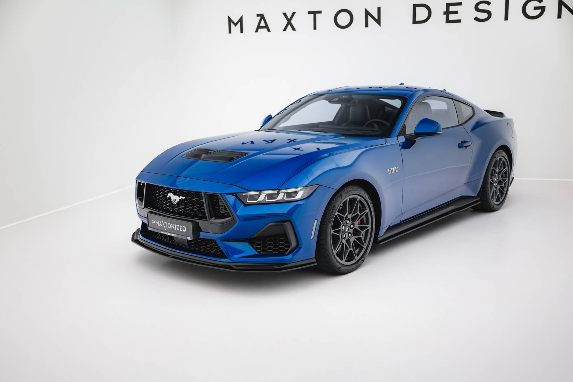 Maxton Design - Street Pro Seitenschweller Ansatz für Ford Mustang GT Mk7 - Aerowerk.