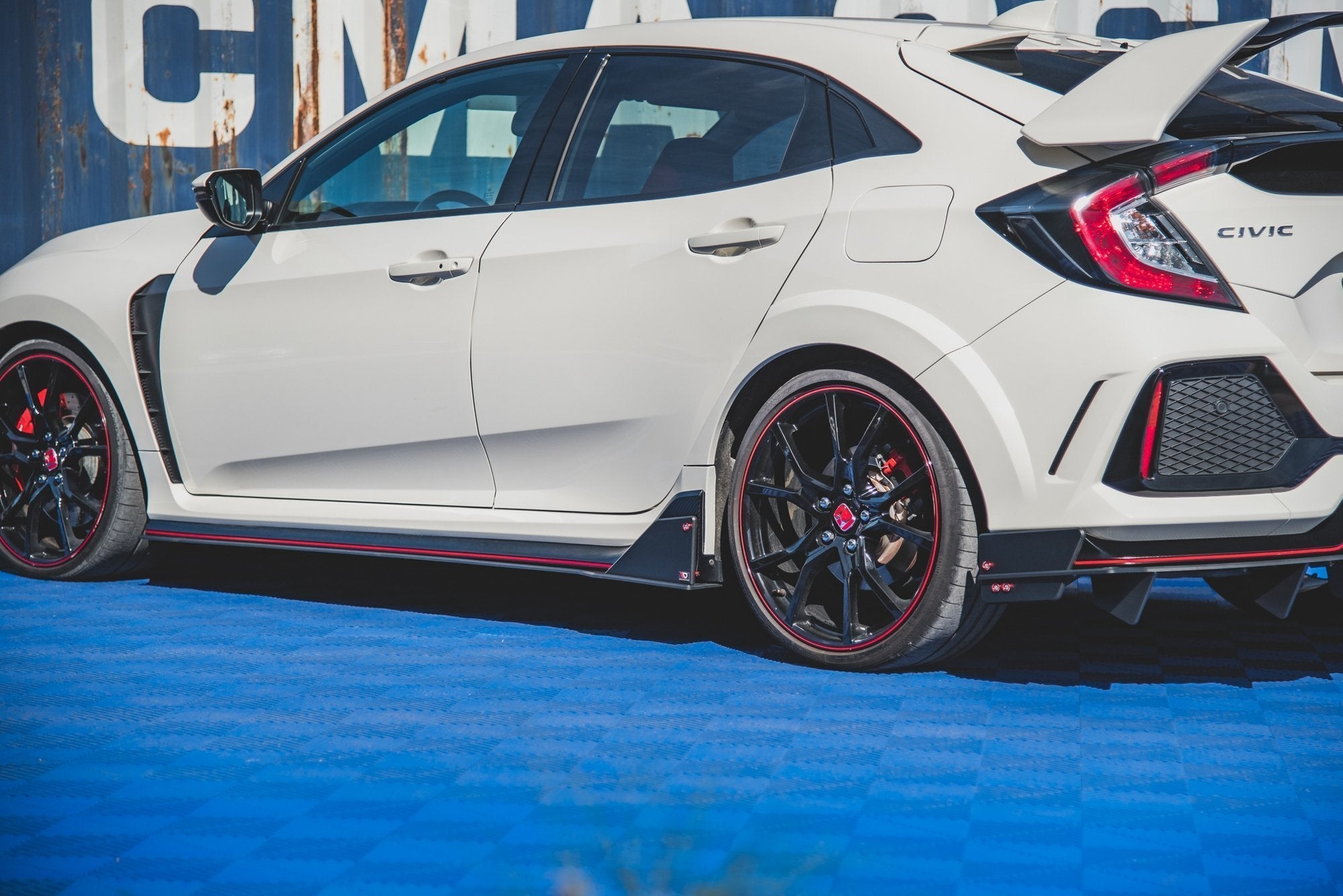 Maxton Design - Street Pro Seitenschweller Ansatz für Honda Civic Type R Mk10 - Aerowerk.