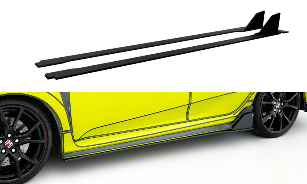 Maxton Design - Street Pro Seitenschweller Ansatz für Honda Civic Type R Mk10 - Aerowerk.