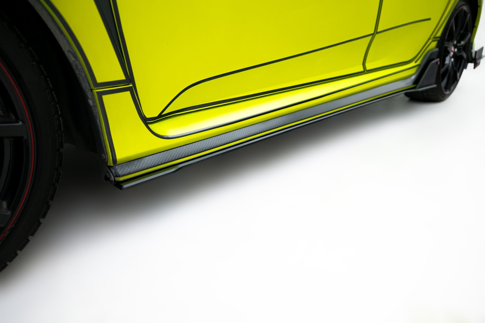 Maxton Design - Street Pro Seitenschweller Ansatz für Honda Civic Type R Mk10 - Aerowerk.