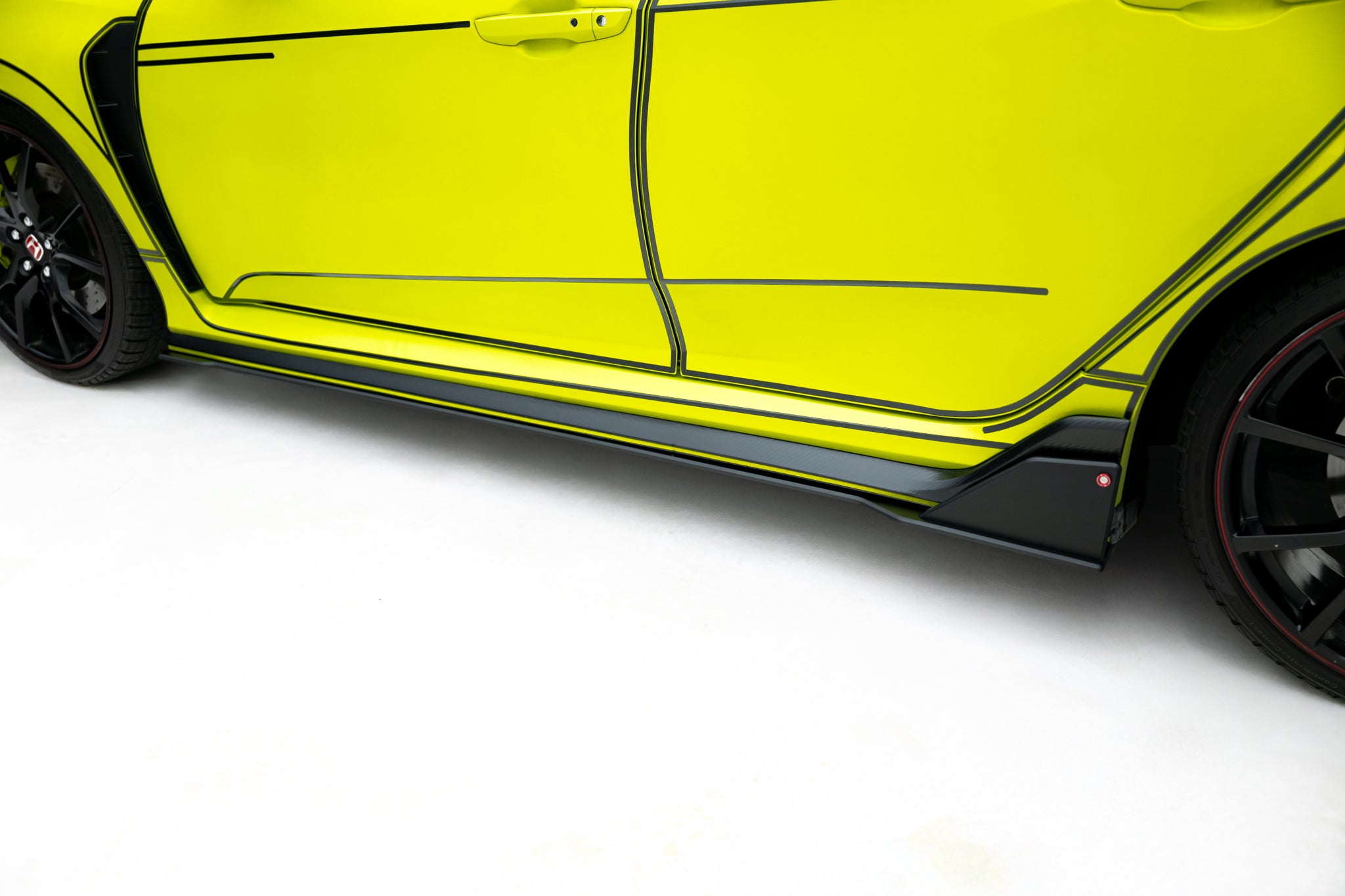 Maxton Design - Street Pro Seitenschweller Ansatz für Honda Civic Type R Mk10 - Aerowerk.